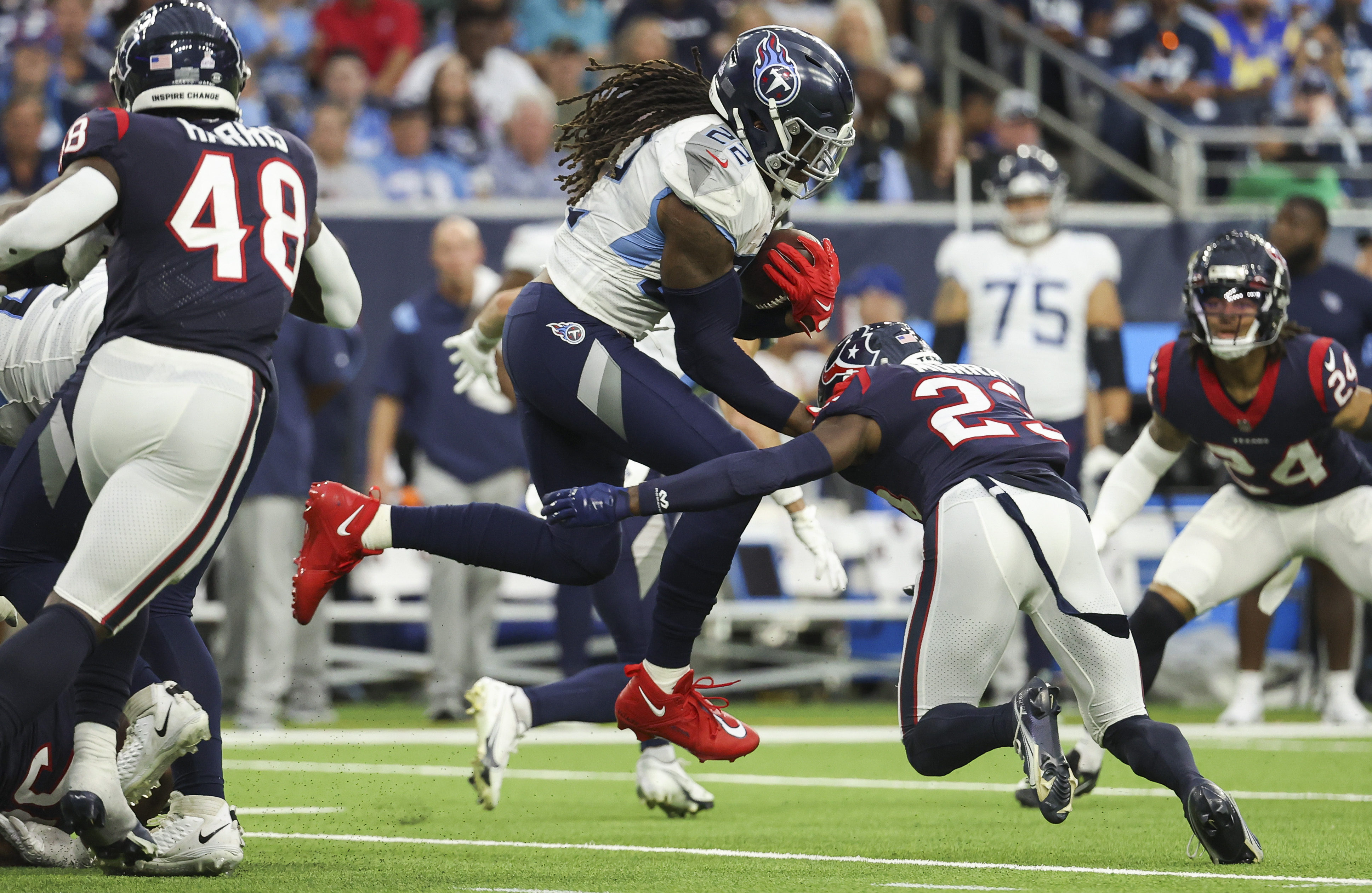 NFL betting predictions Week 9 opening line picks Derrick Henry Tennessee Titans
