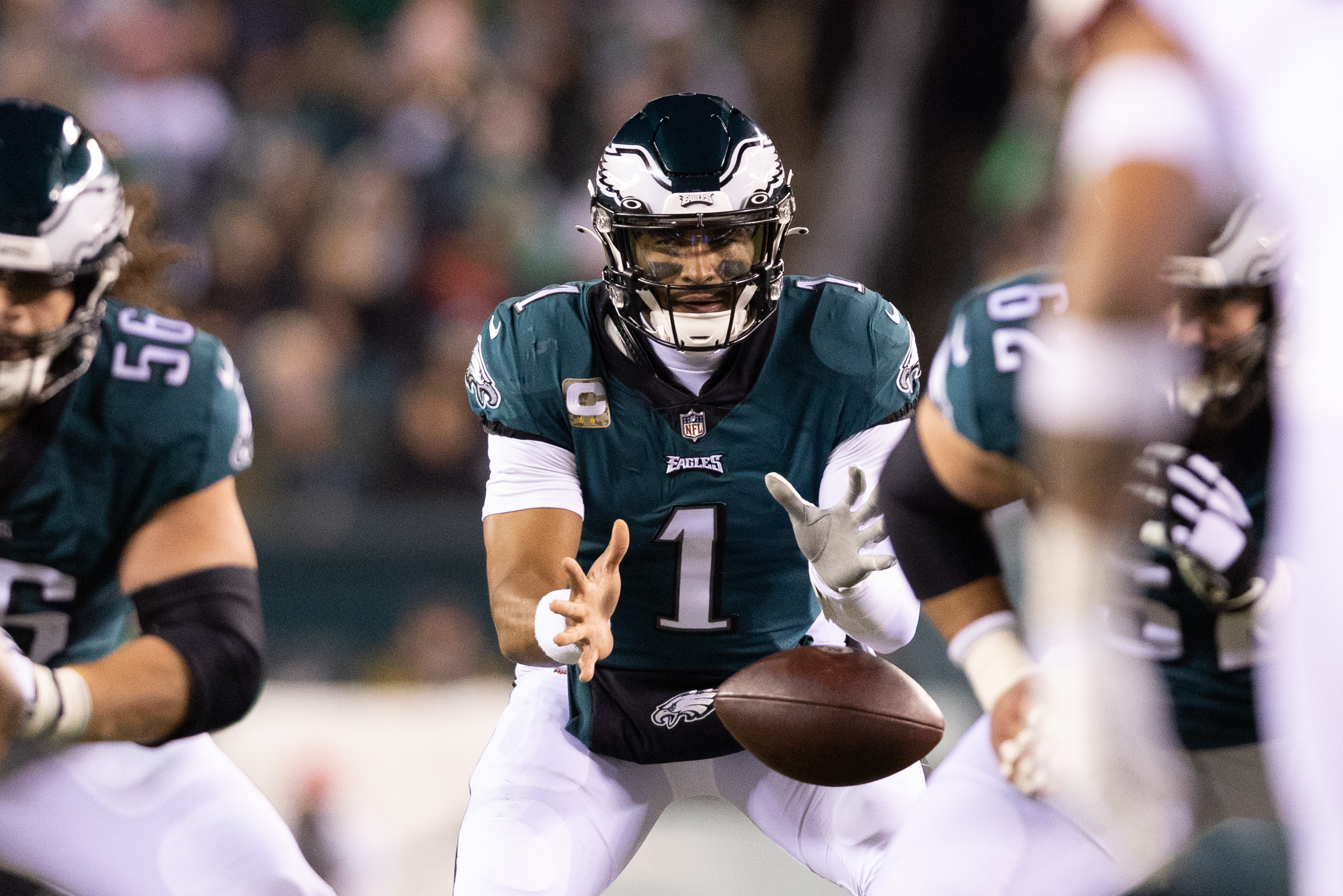 NFL confidence pool picks Week 11 Jalen Hurts Philadelphia Eagles