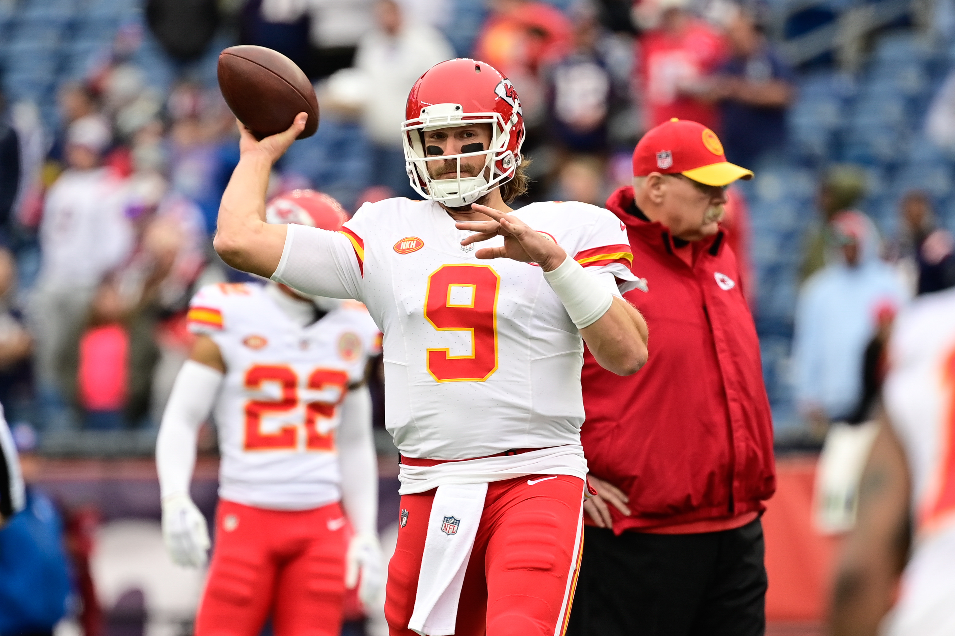 NFL confidence pool picks Week 18 Blaine Gabbert Kansas City Chiefs