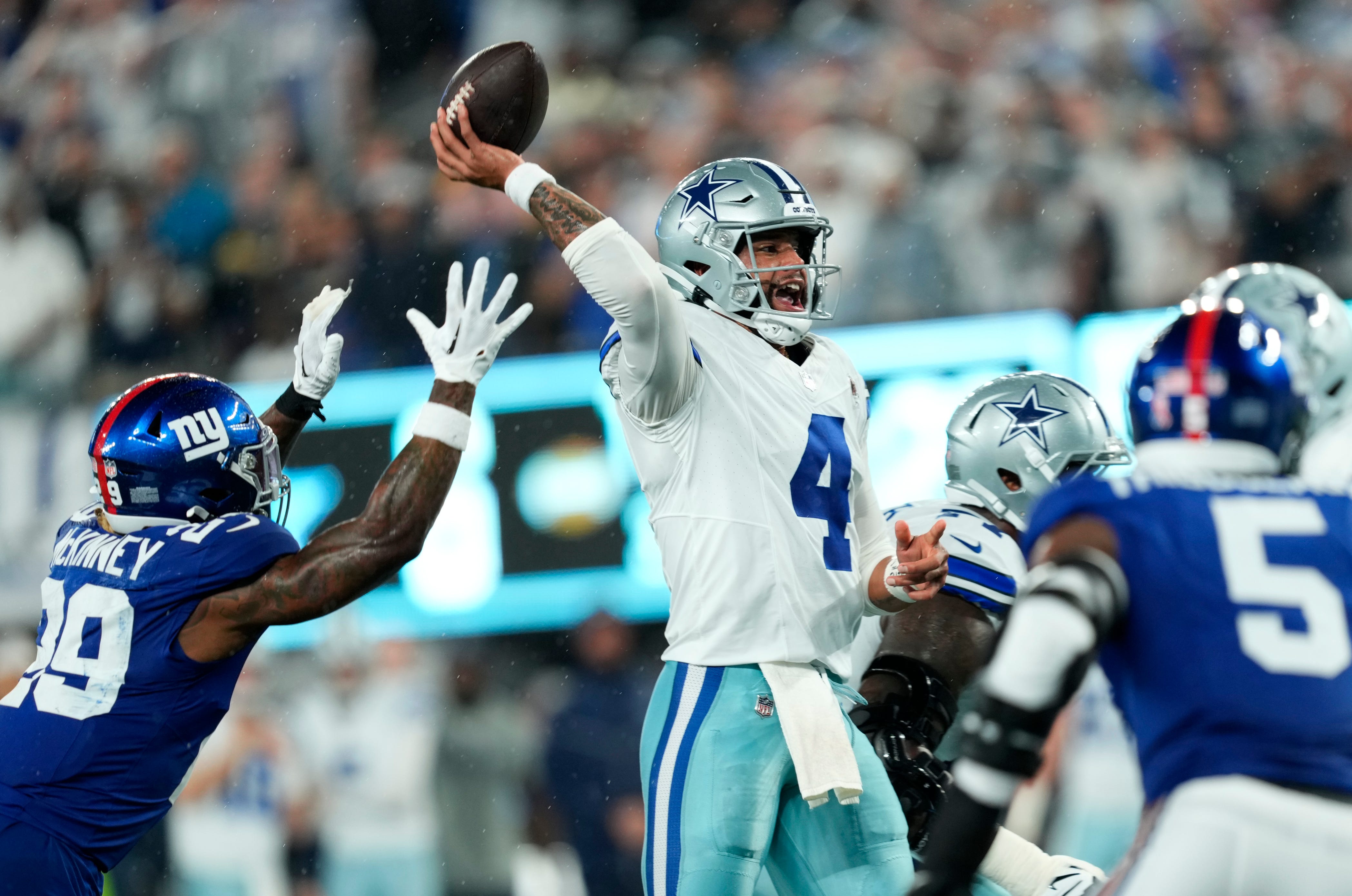 NFL confidence pool picks Week 2 Dak Prescott Dallas Cowboys