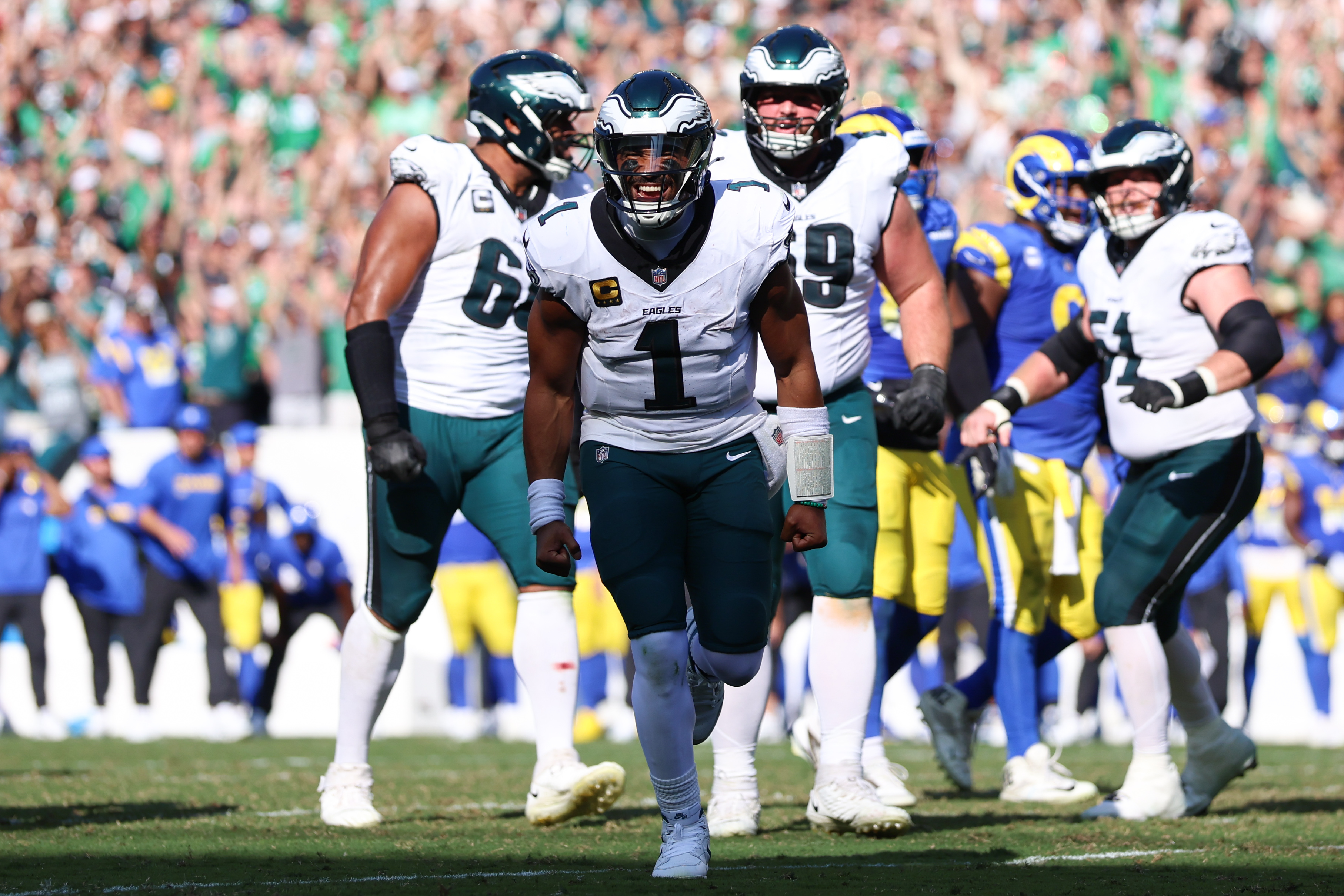 NFL confidence pool picks Week 4 Jalen Hurts Philadelphia Eagles