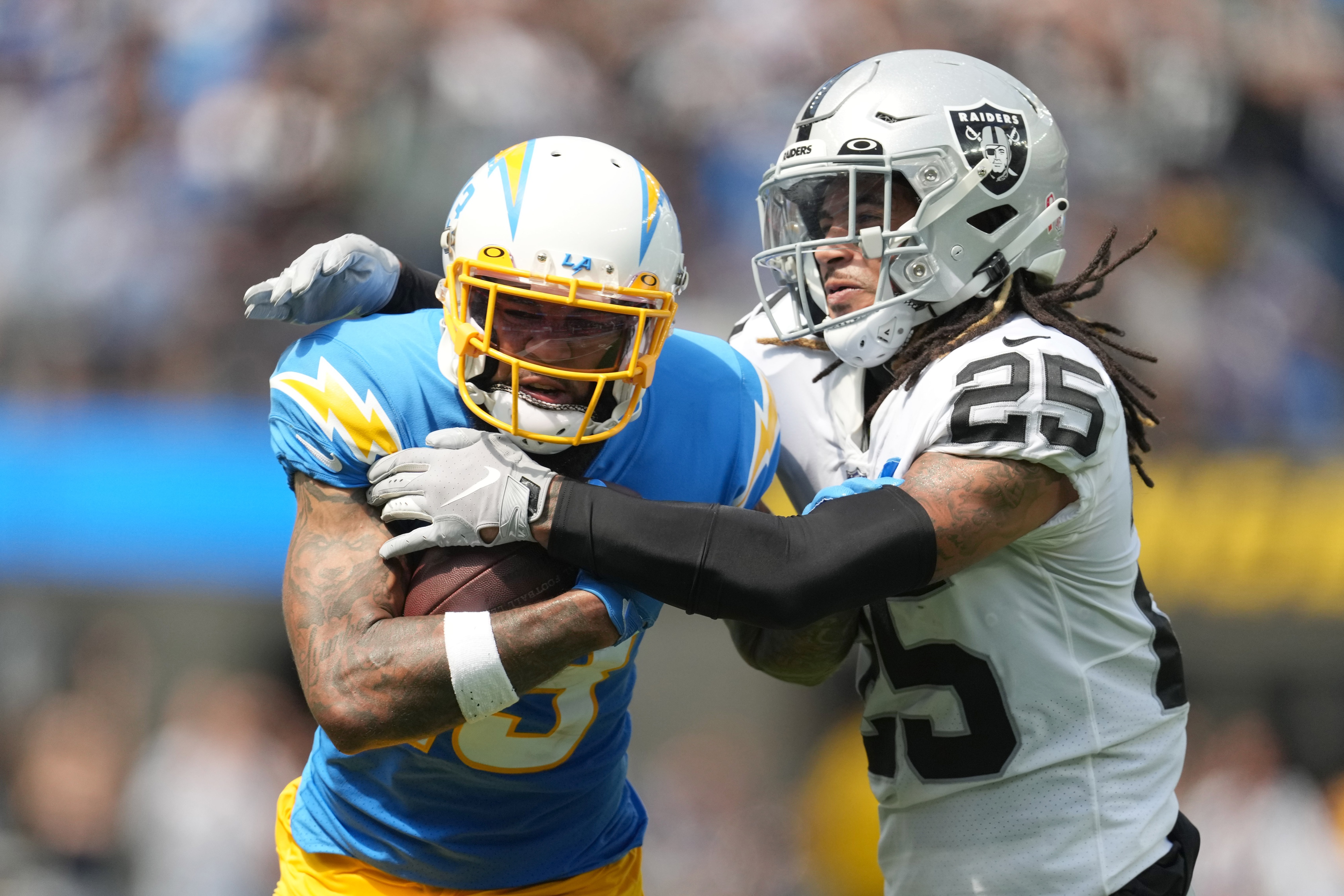 NFL confidence pool picks Week 7 Keenan Allen Los Angeles Chargers