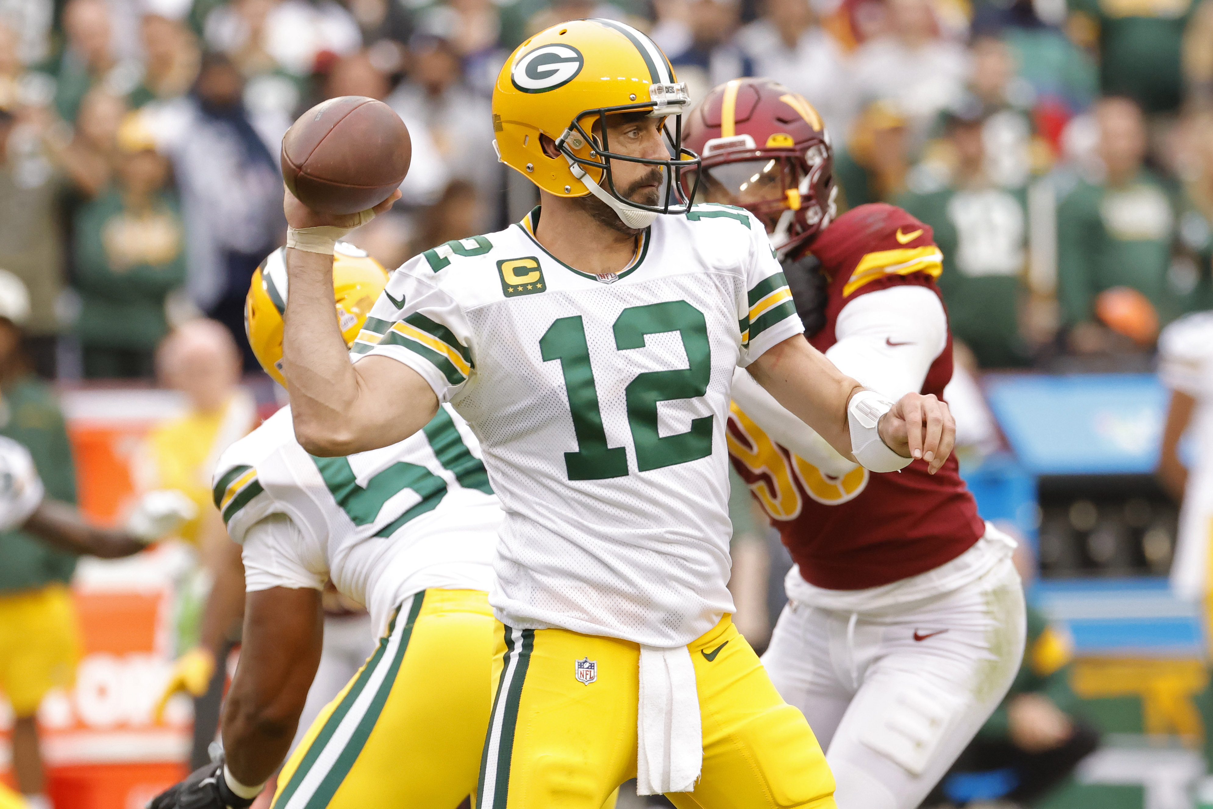 NFL confidence pool picks Week 8 Aaron Rodgers Green Bay Packers