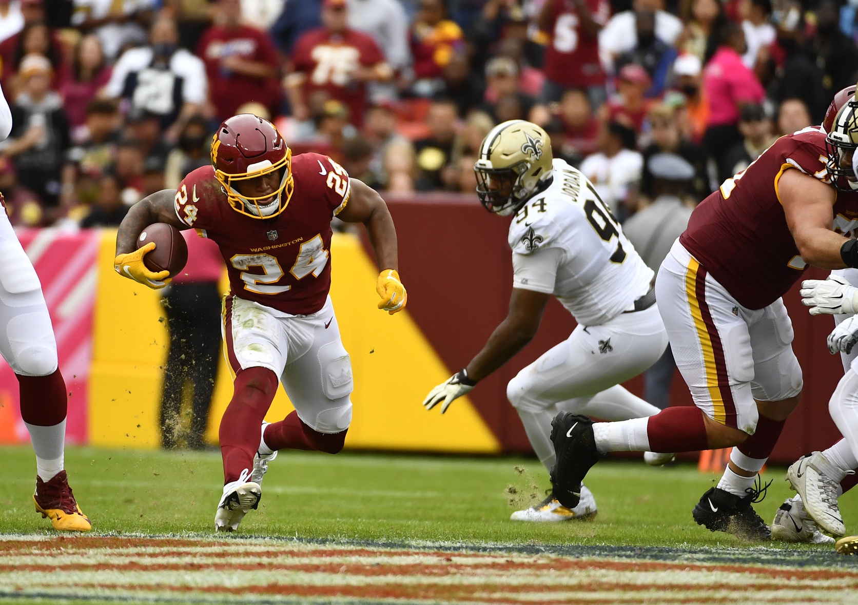 nfl picks Antonio Gibson washington football team predictions best bet odds