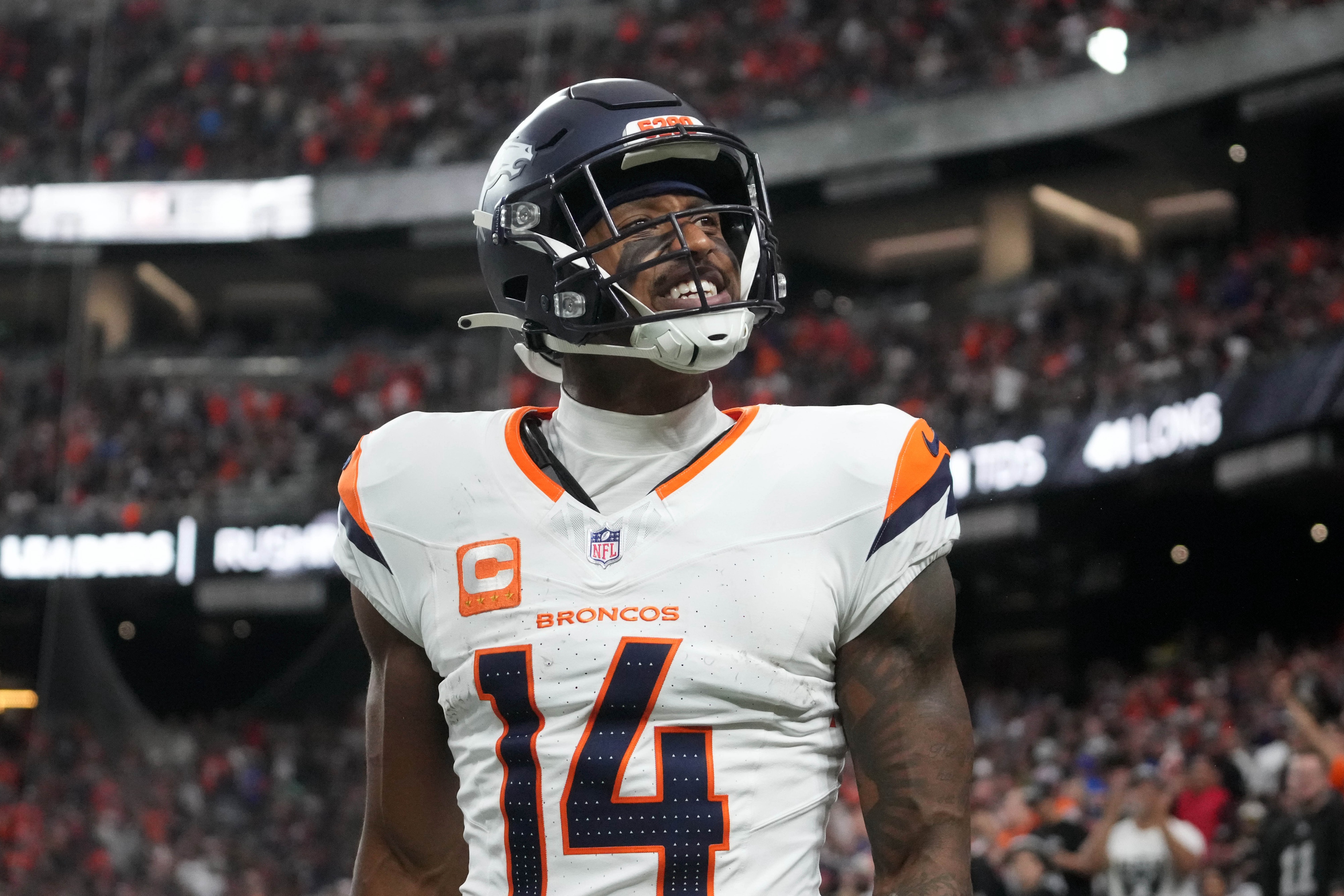 nfl picks Courtland Sutton Denver Broncos predictions best bet odds