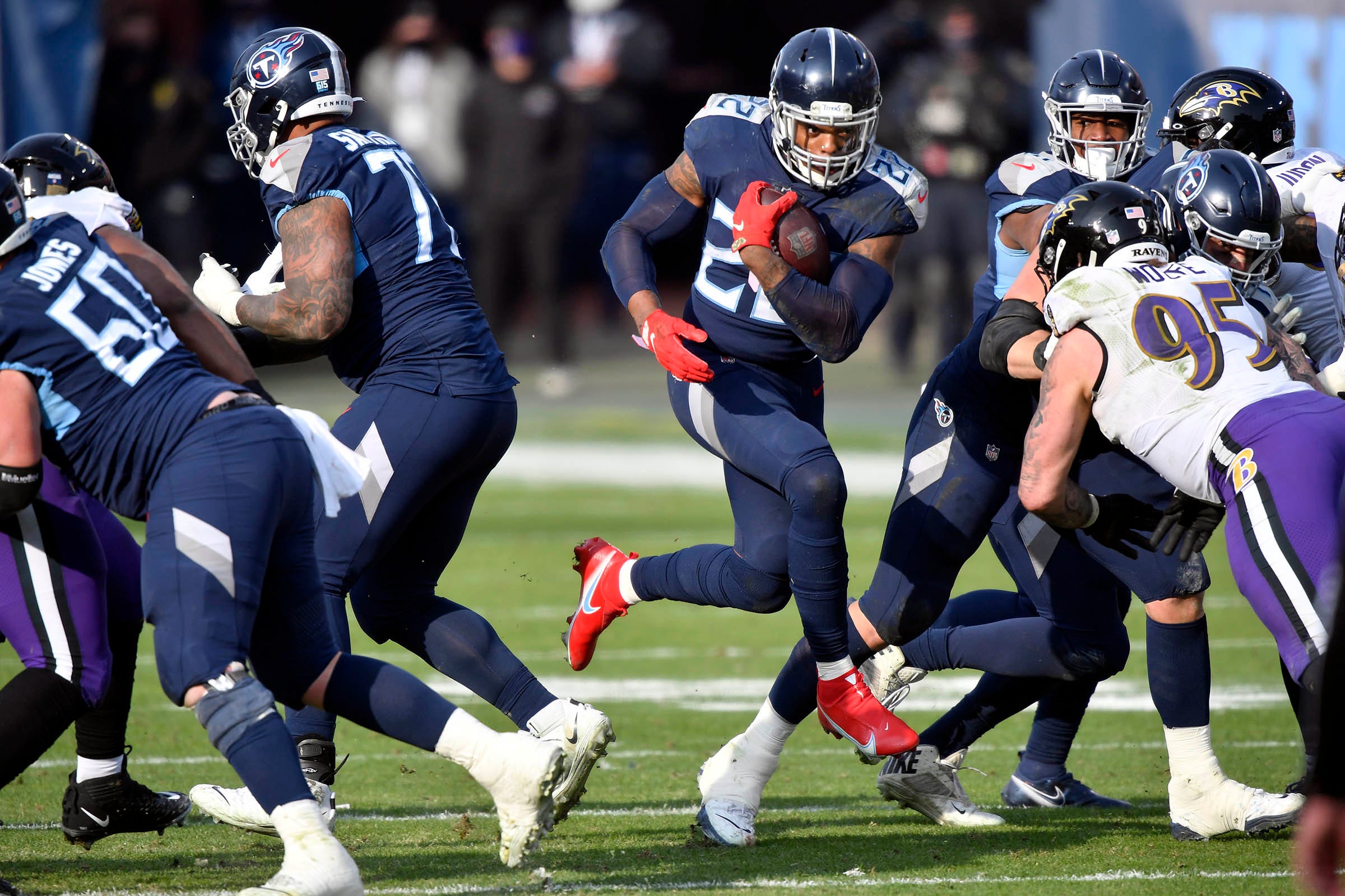 NFL picks Derrick Henry Tennessee Titans season win totals