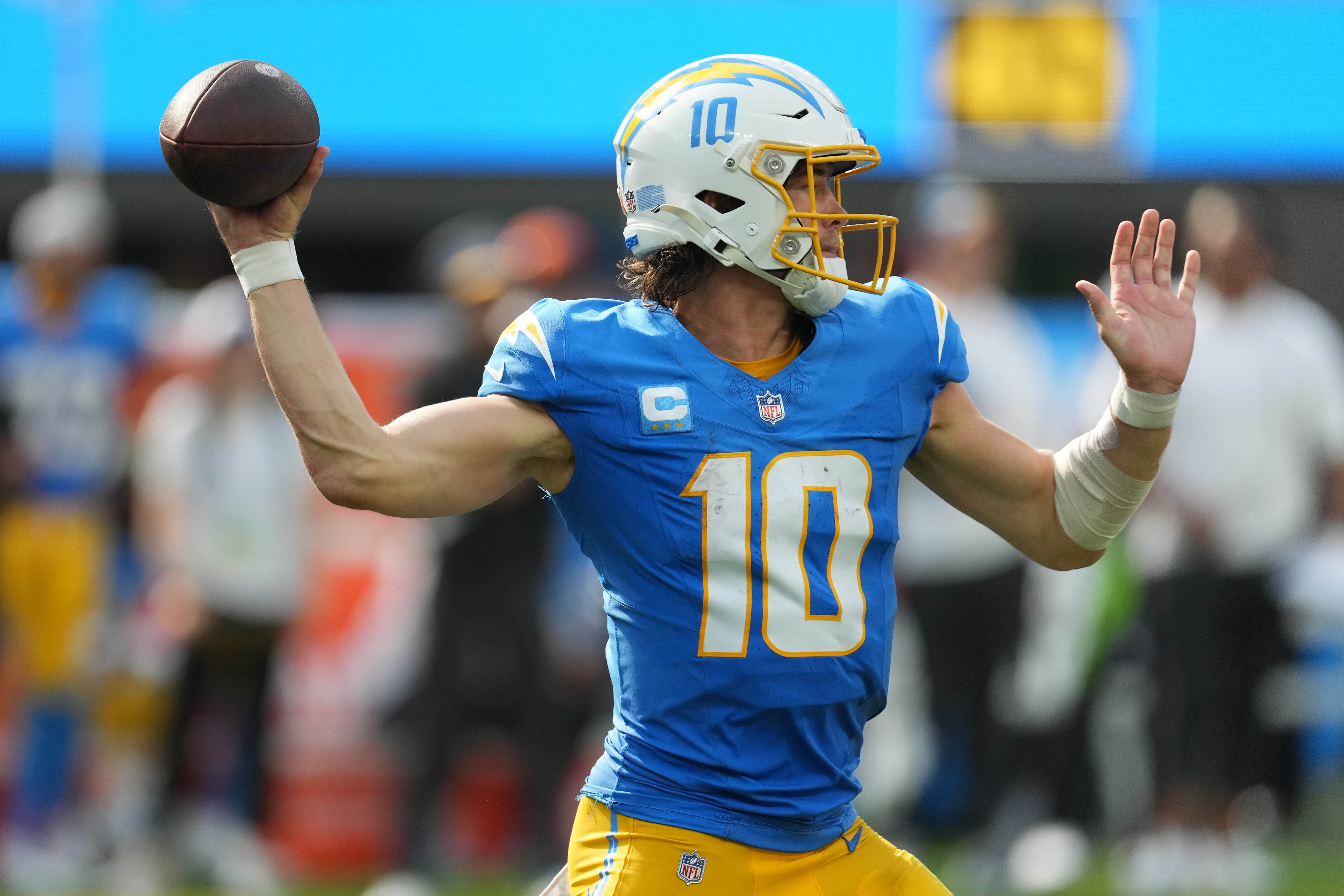 nfl picks Justin Herbert Los Angeles Chargers predictions best bet odds