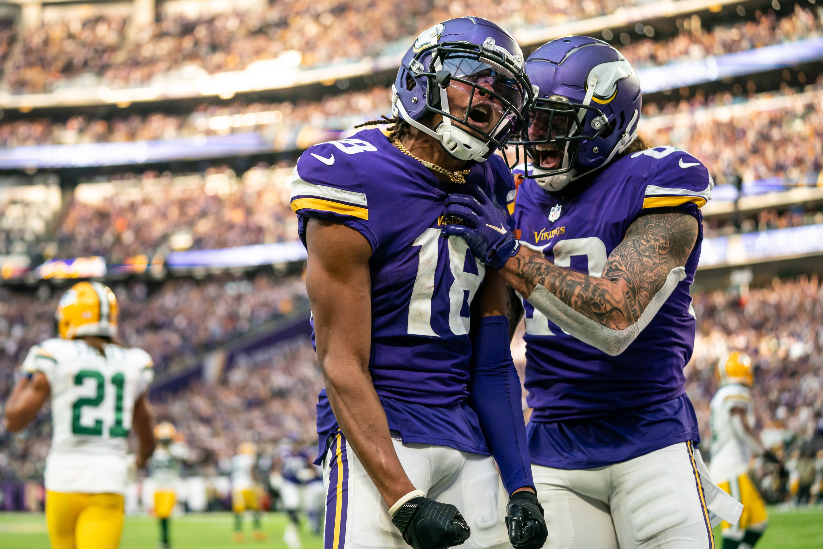 nfl picks Justin Jefferson minnesota vikings predictions best bet odds