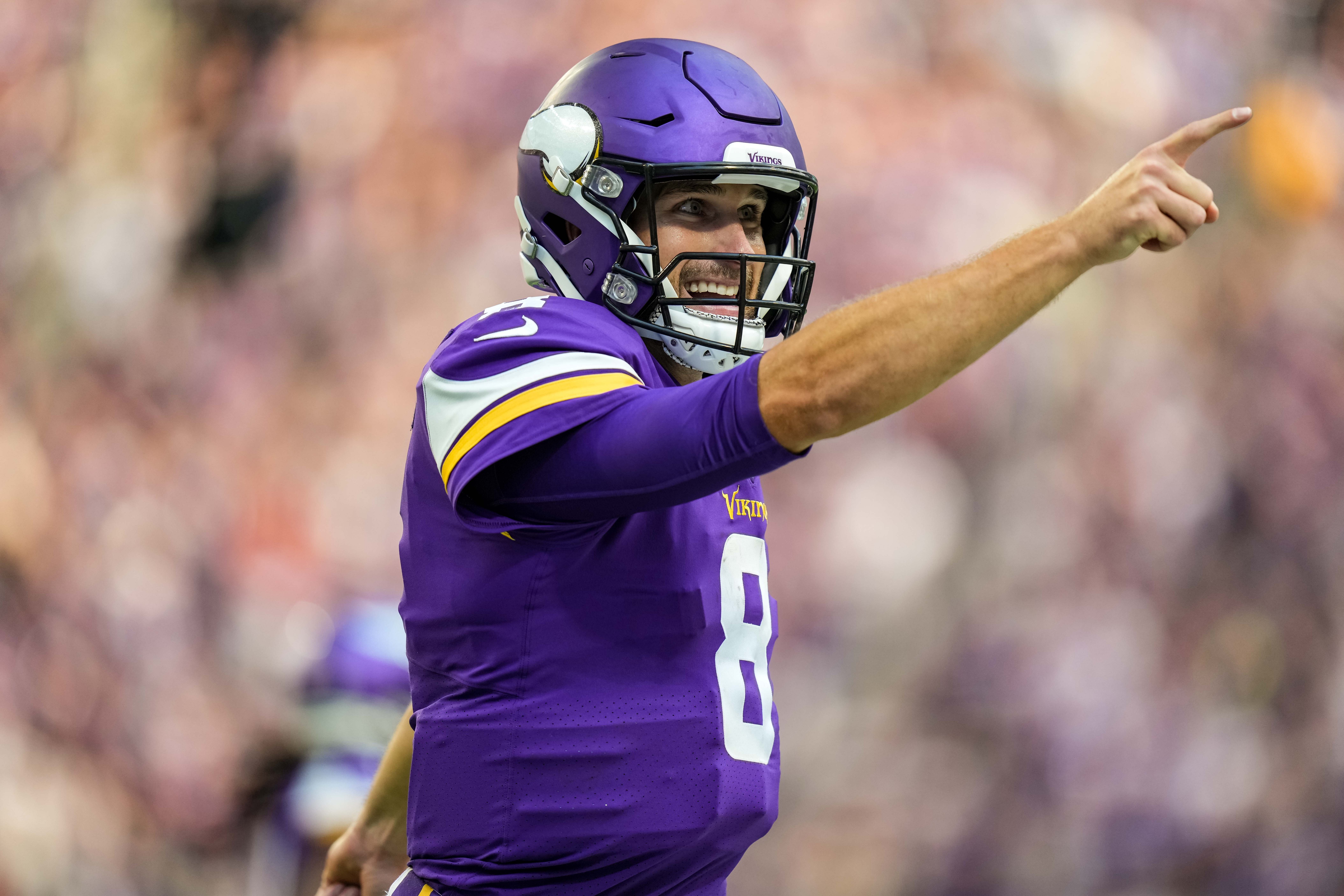 nfl picks Kirk Cousins minnesota vikings predictions best bet odds