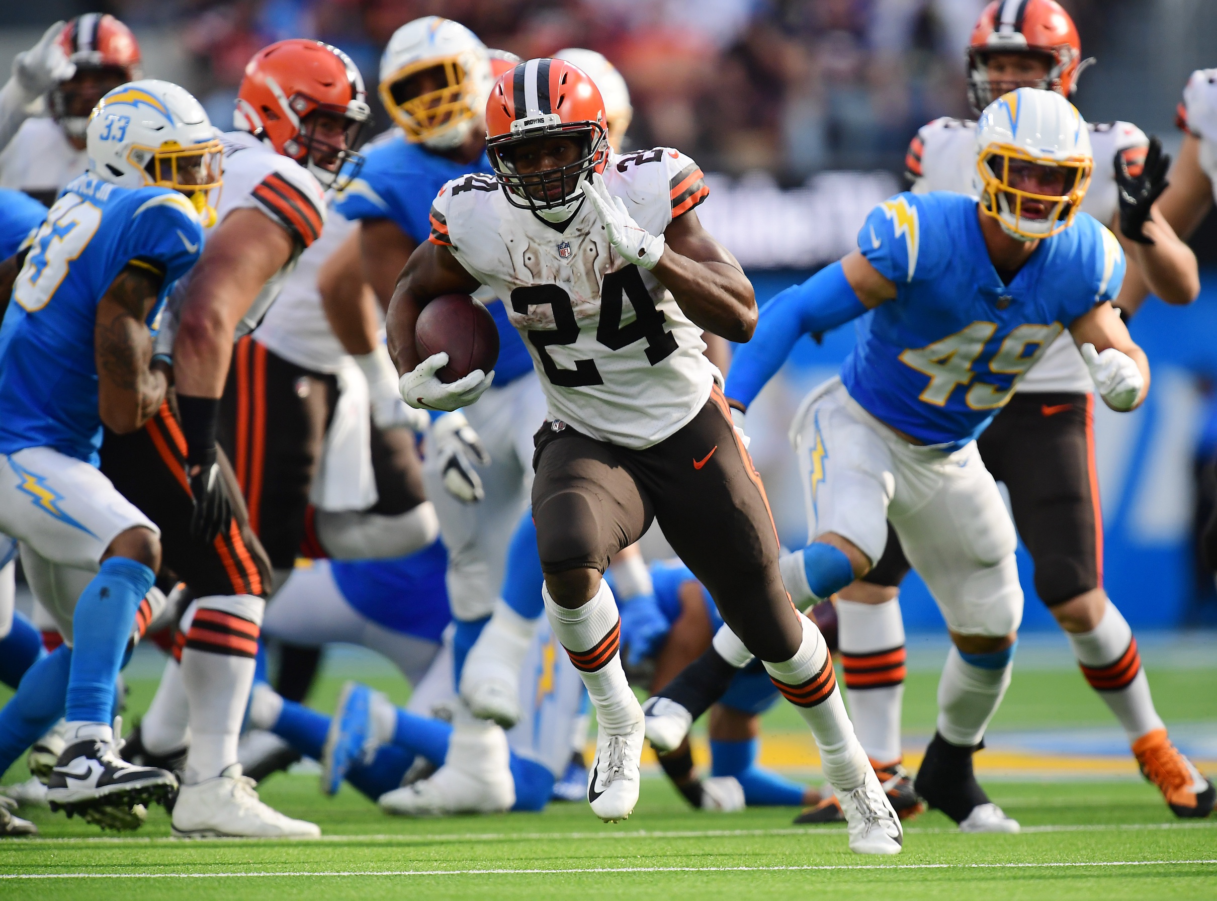 nfl picks Nick Chubb cleveland browns predictions best bet odds