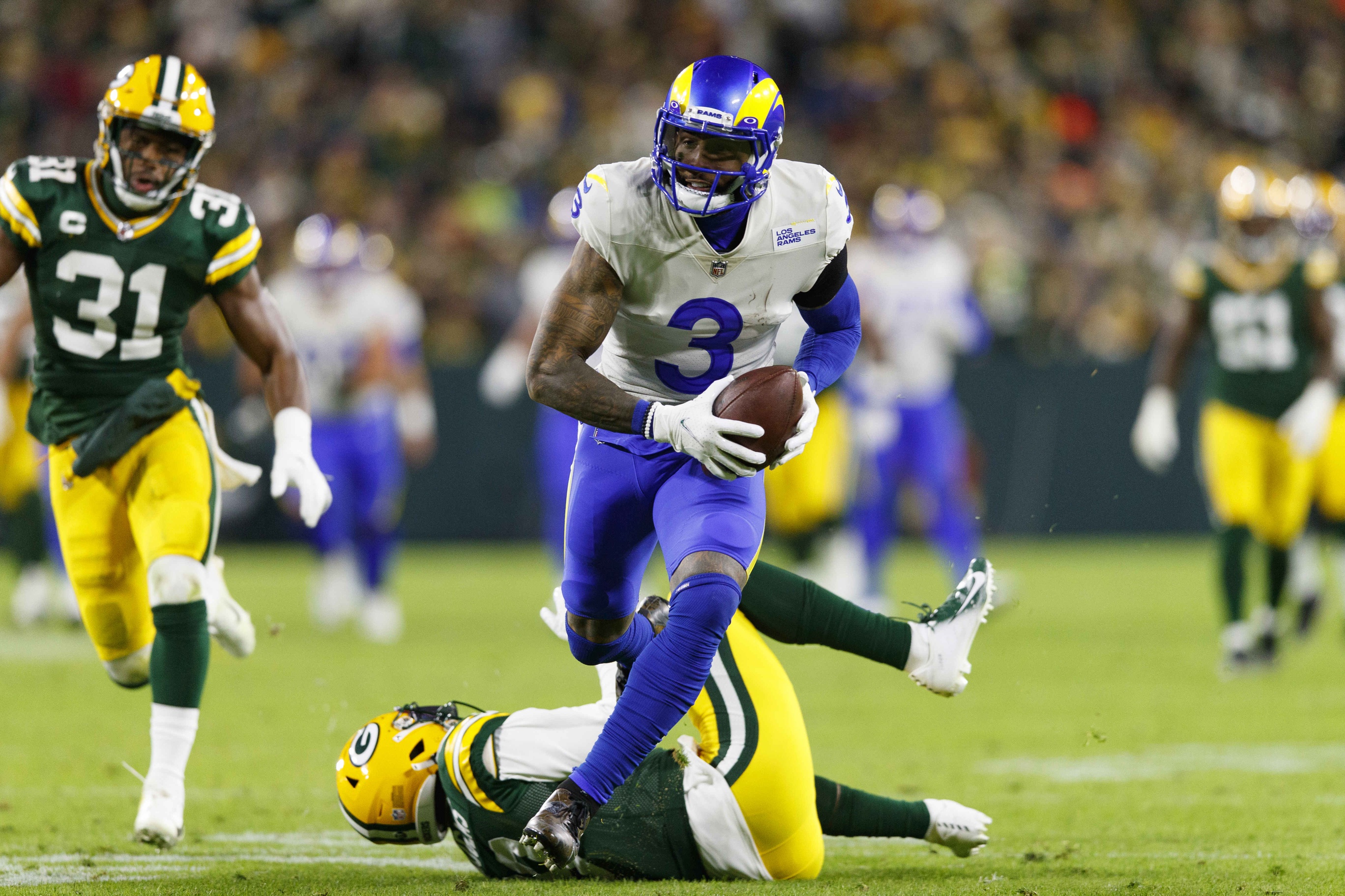 nfl picks Odell Beckham Los Angeles Rams predictions best bet odds