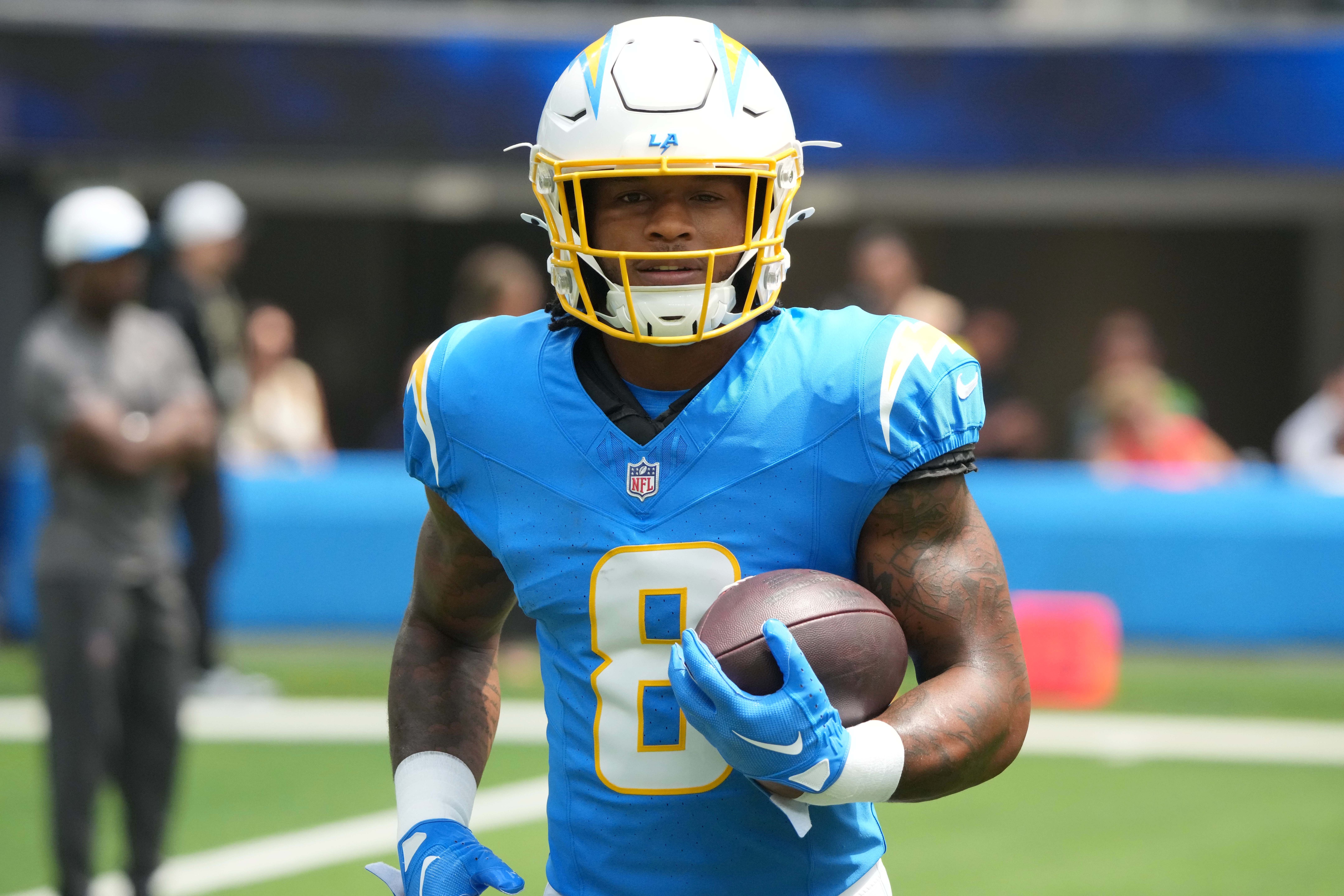 nfl picks Omarion Hampton Los Angeles Chargers predictions best bet odds