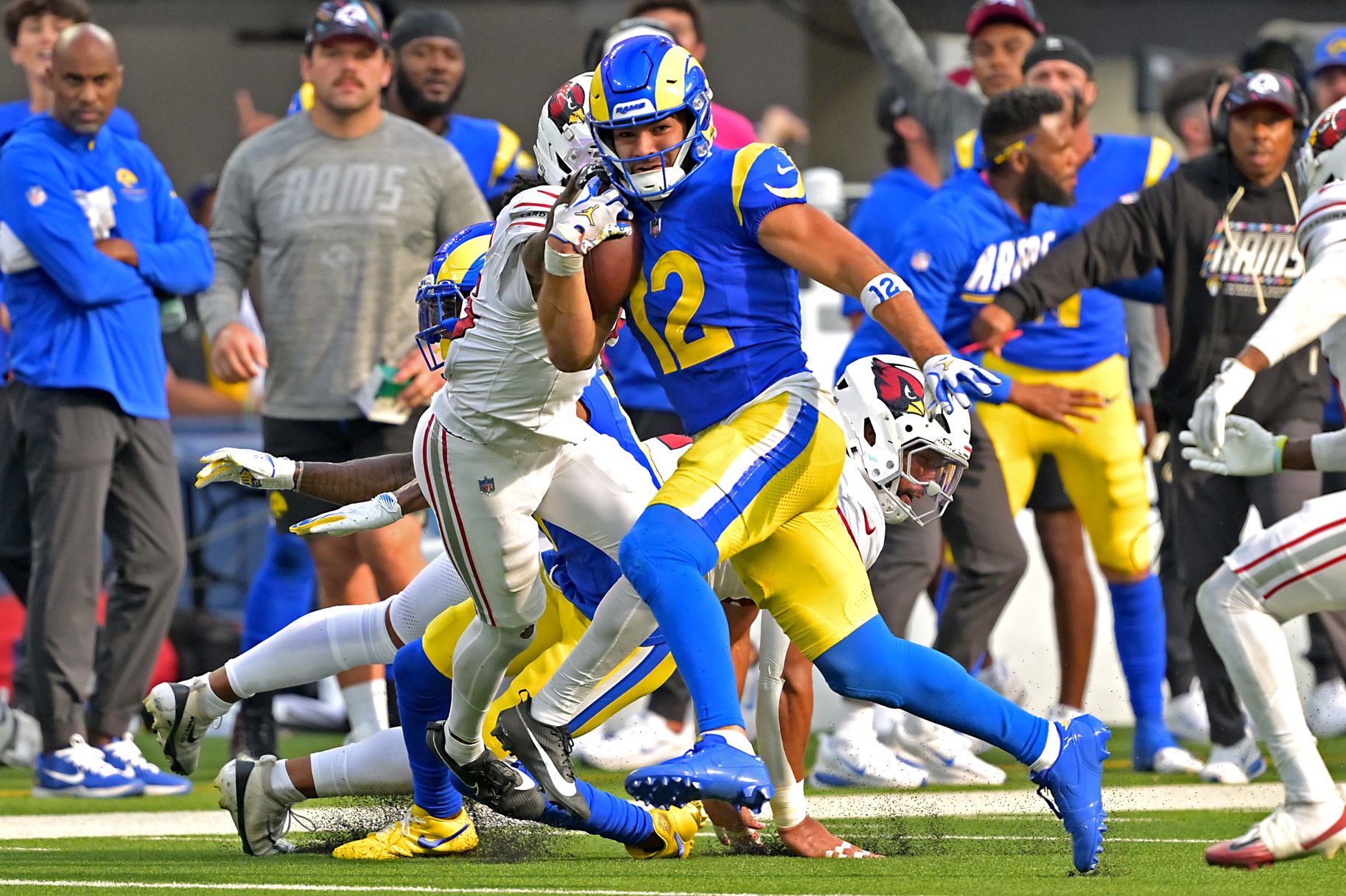 nfl picks Puka Nacua Los Angeles Rams predictions best bet odds