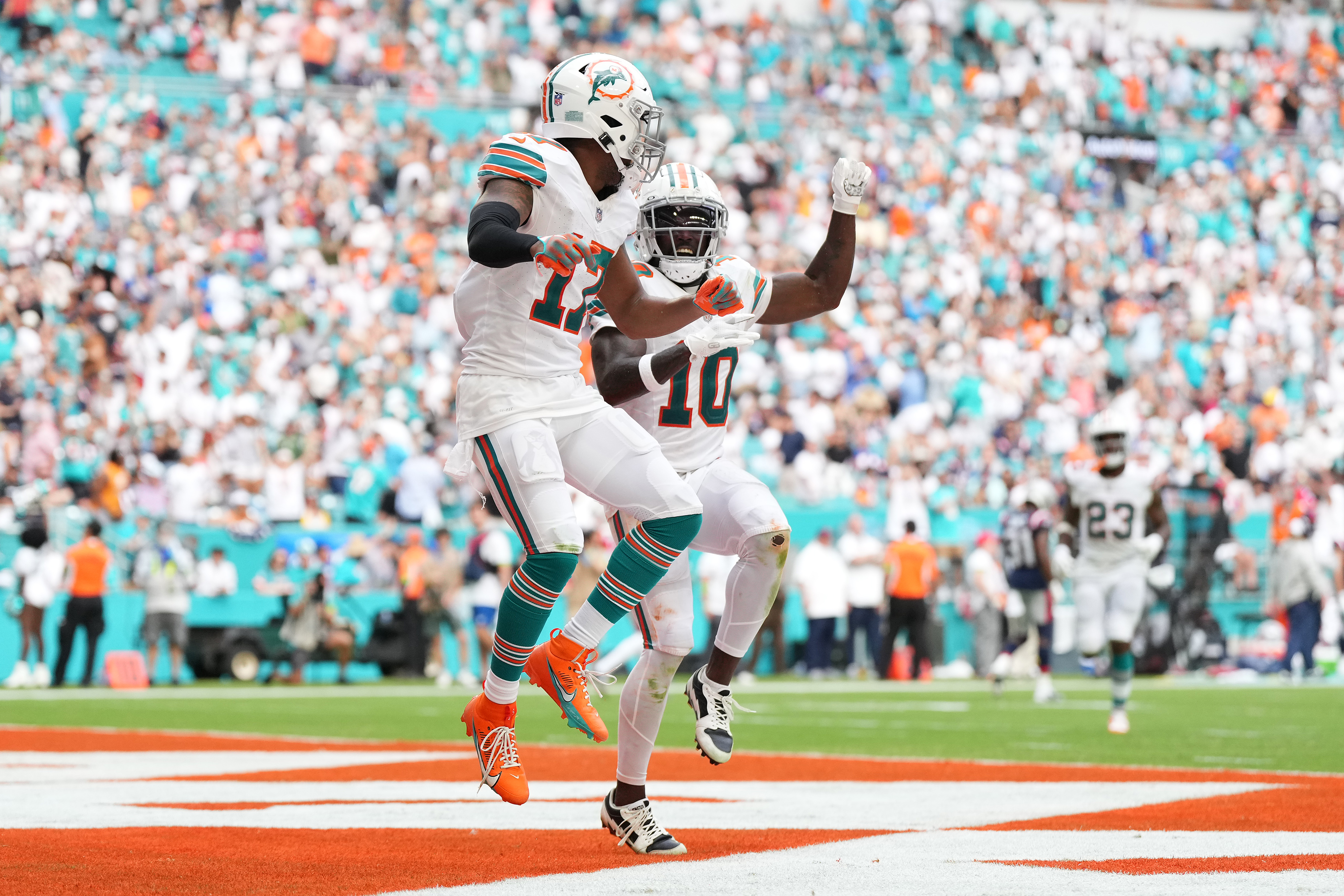 NFL season leaders betting odds and predictions Tyreek Hill Miami Dolphins
