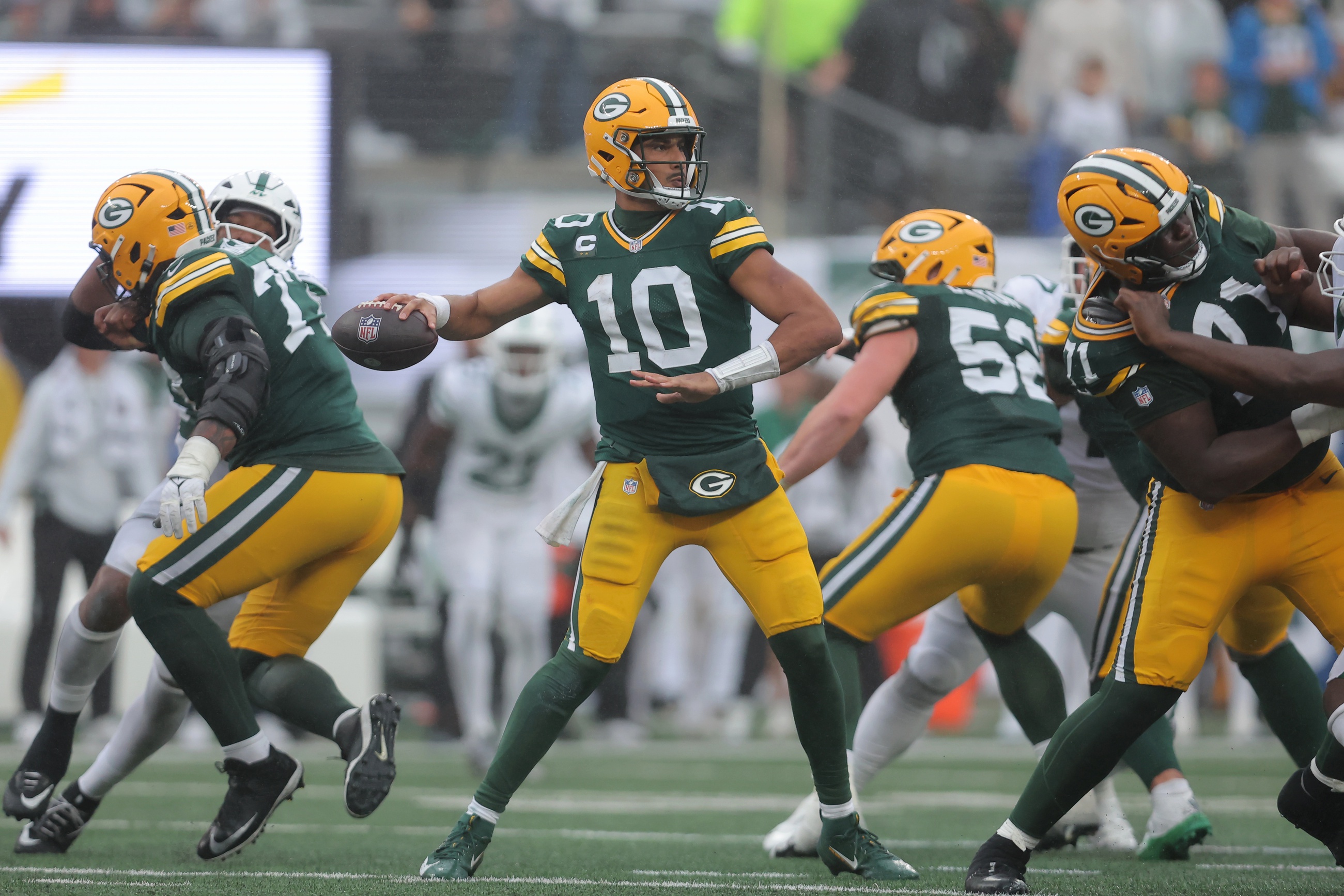 NFL Week 3 line movements Jordan Love Green Bay Packers