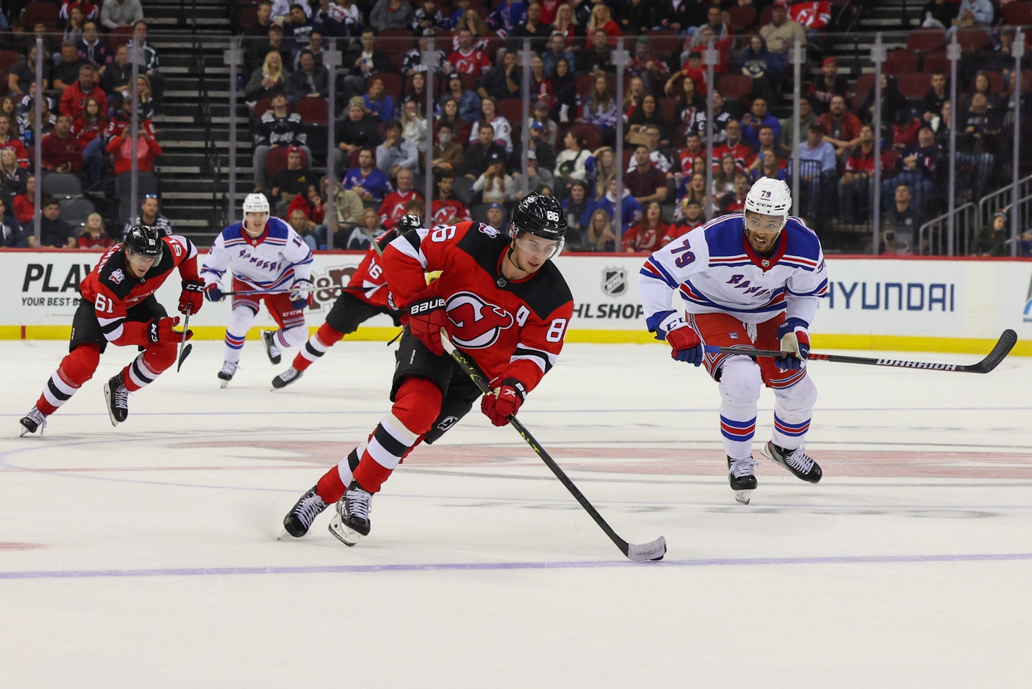 Columbus Blue Jackets v New Jersey Devils