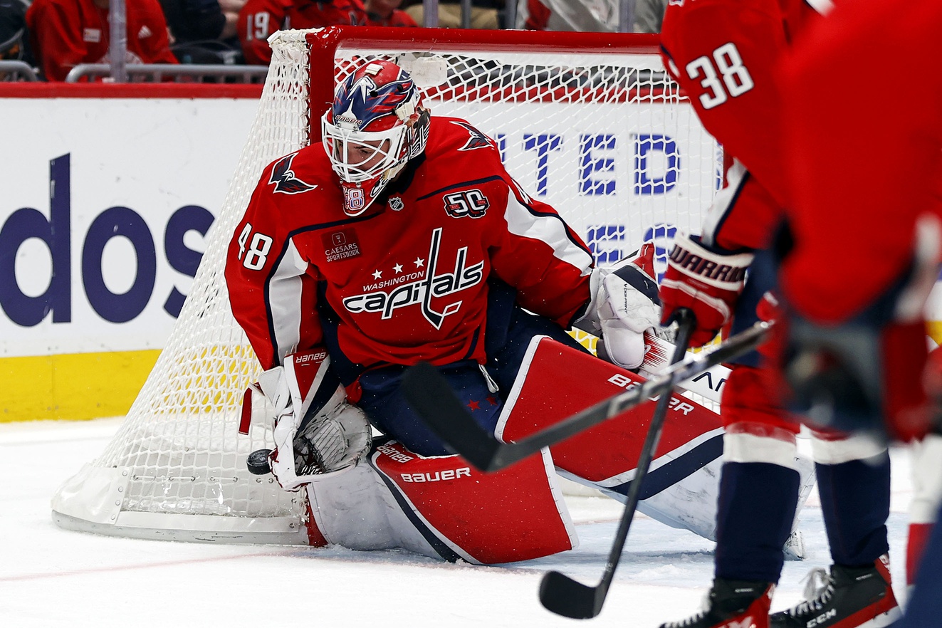 nhl picks Logan Thompson Washington Capitals nhl picks
