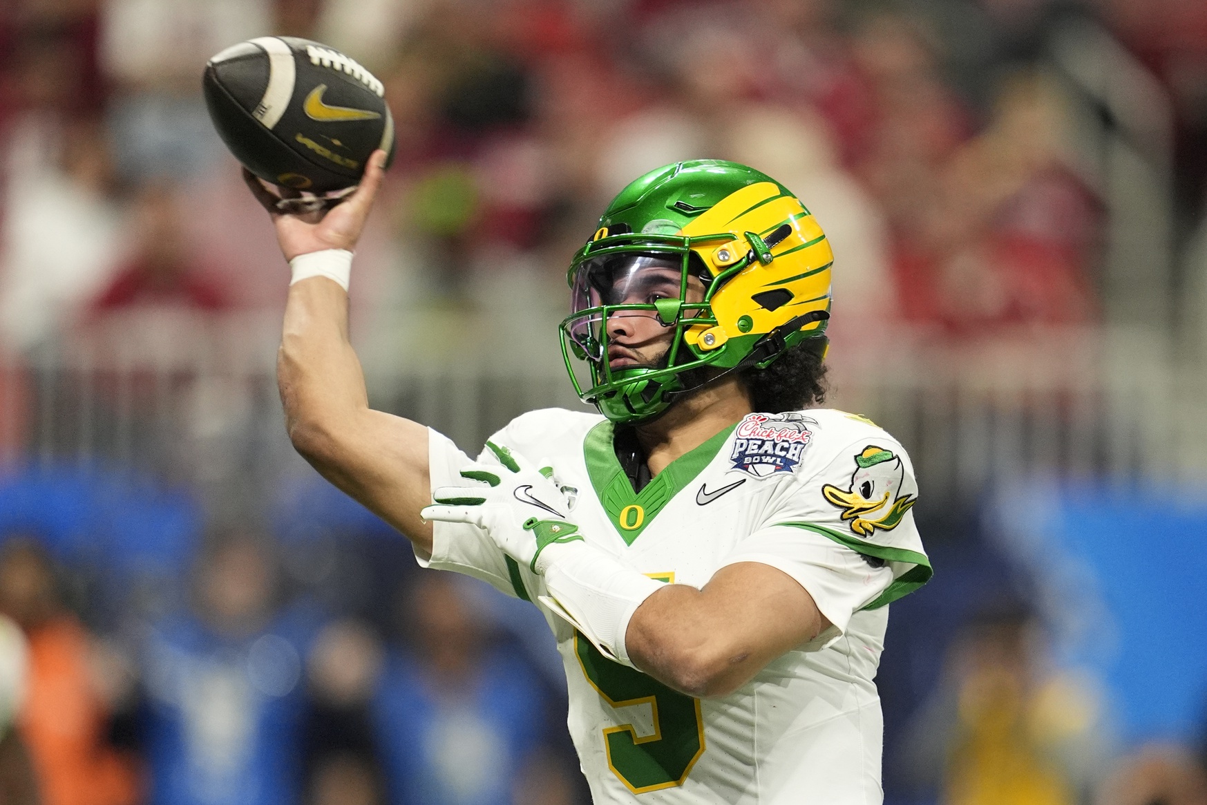 Oregon Ducks football predictions Dante Moore