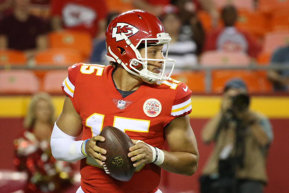 Kansas City Chiefs quarterback Patrick Mahomes