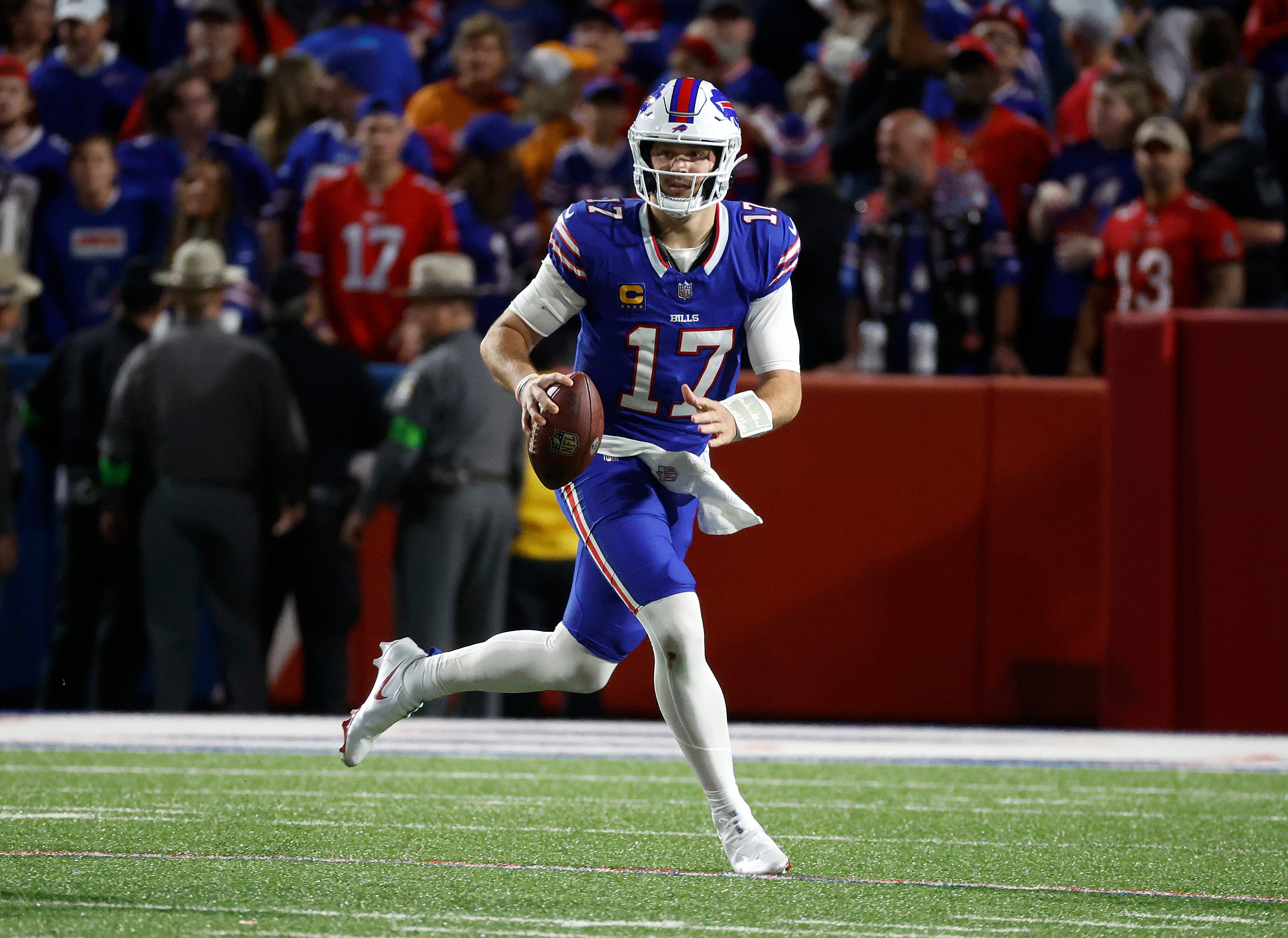 Sunday Night Football predictions Buffalo Bills vs Cincinnati Bengals Josh Allen