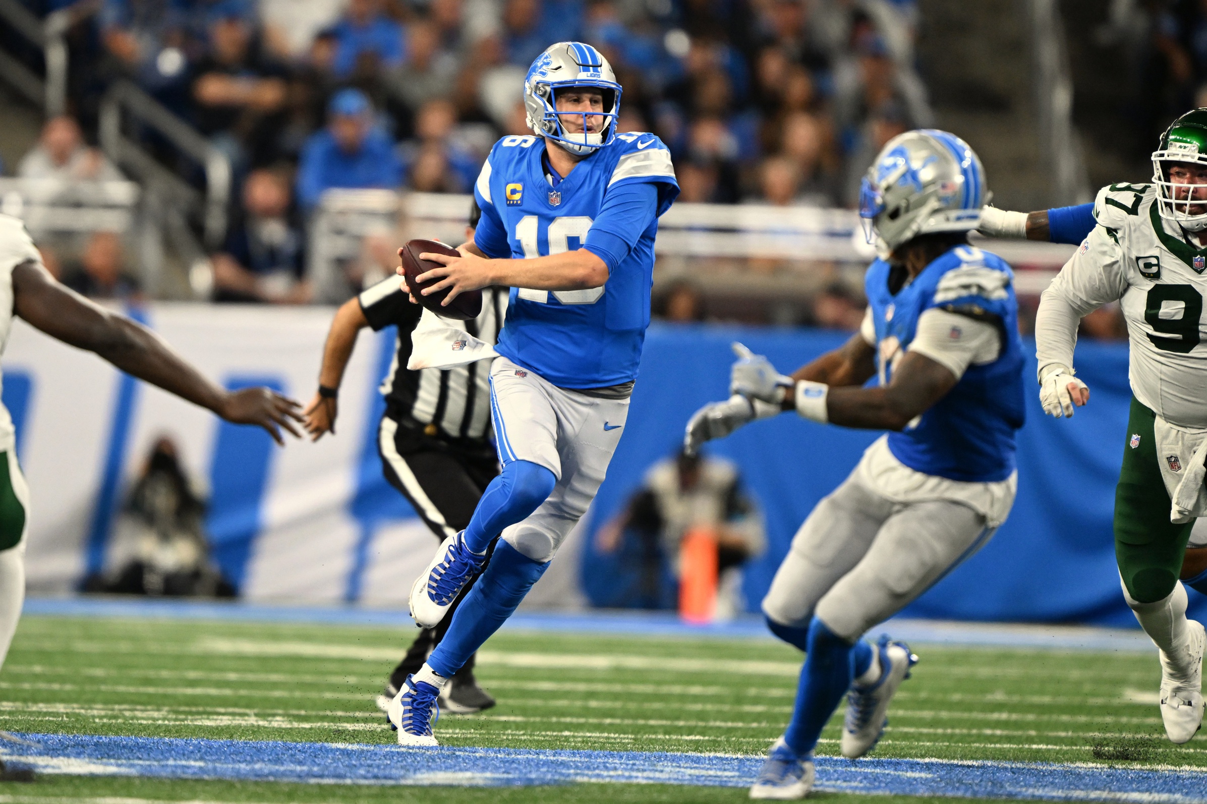 Sunday Night Football picks Detroit Lions vs Carolina Panthers Jared Goff