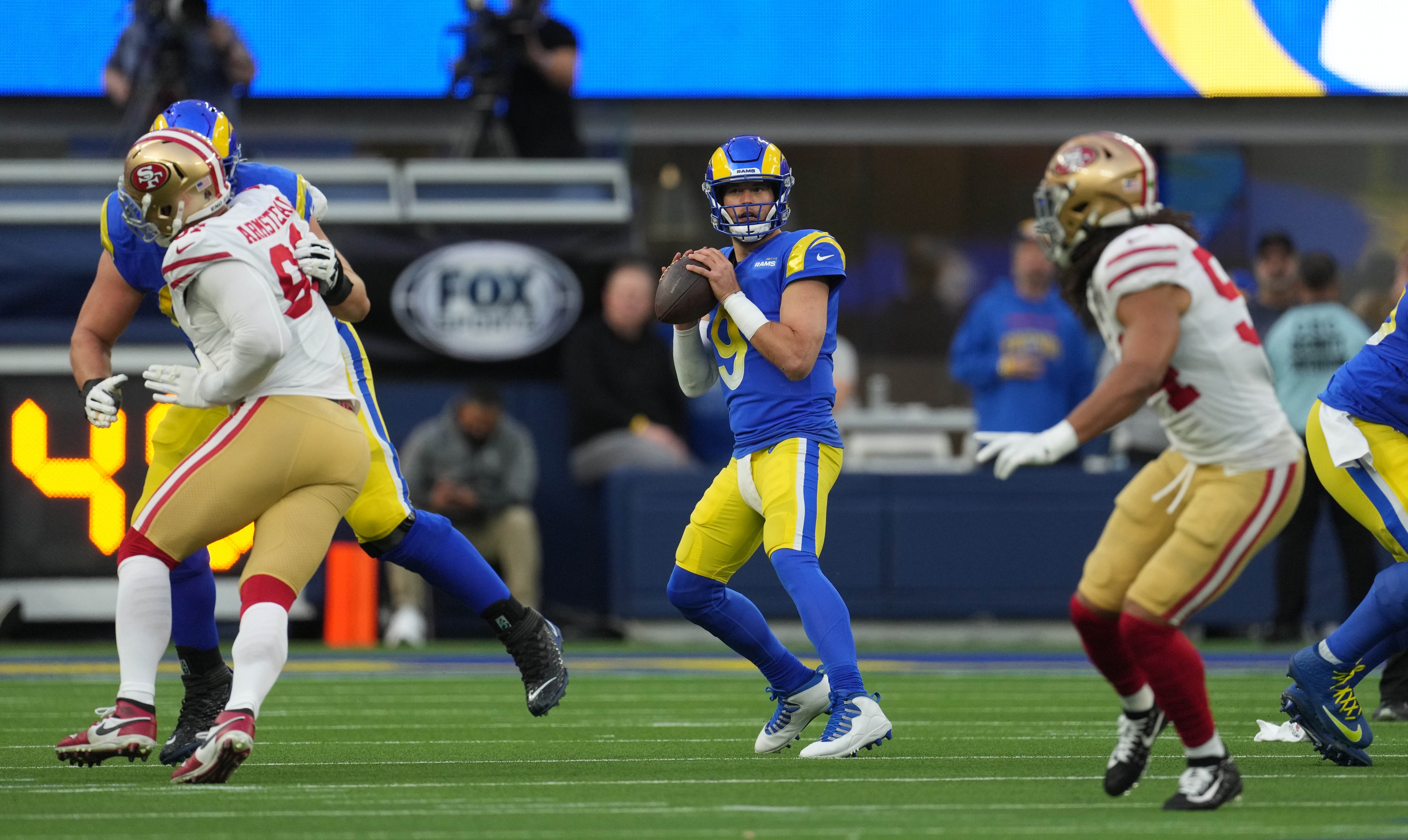 Super Bowl betting trends Matthew Stafford Los Angeles Rams