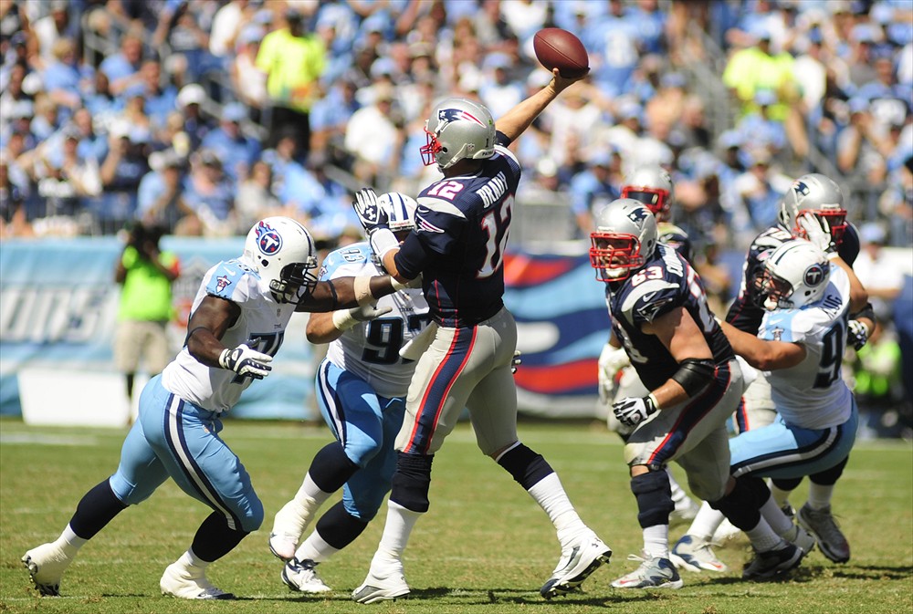 New England Patriots quarterback Tom Brady