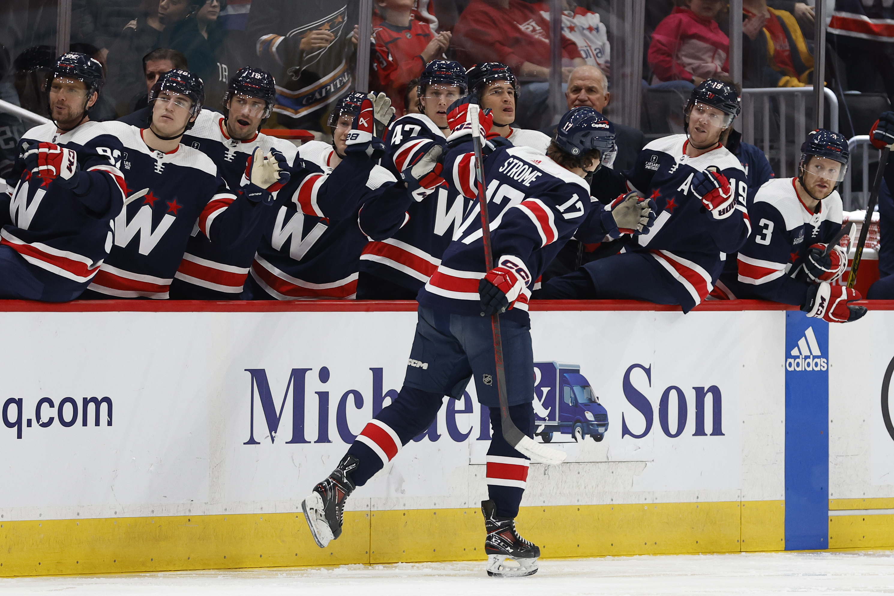 The sign of a great season to come for the Washington Capitals