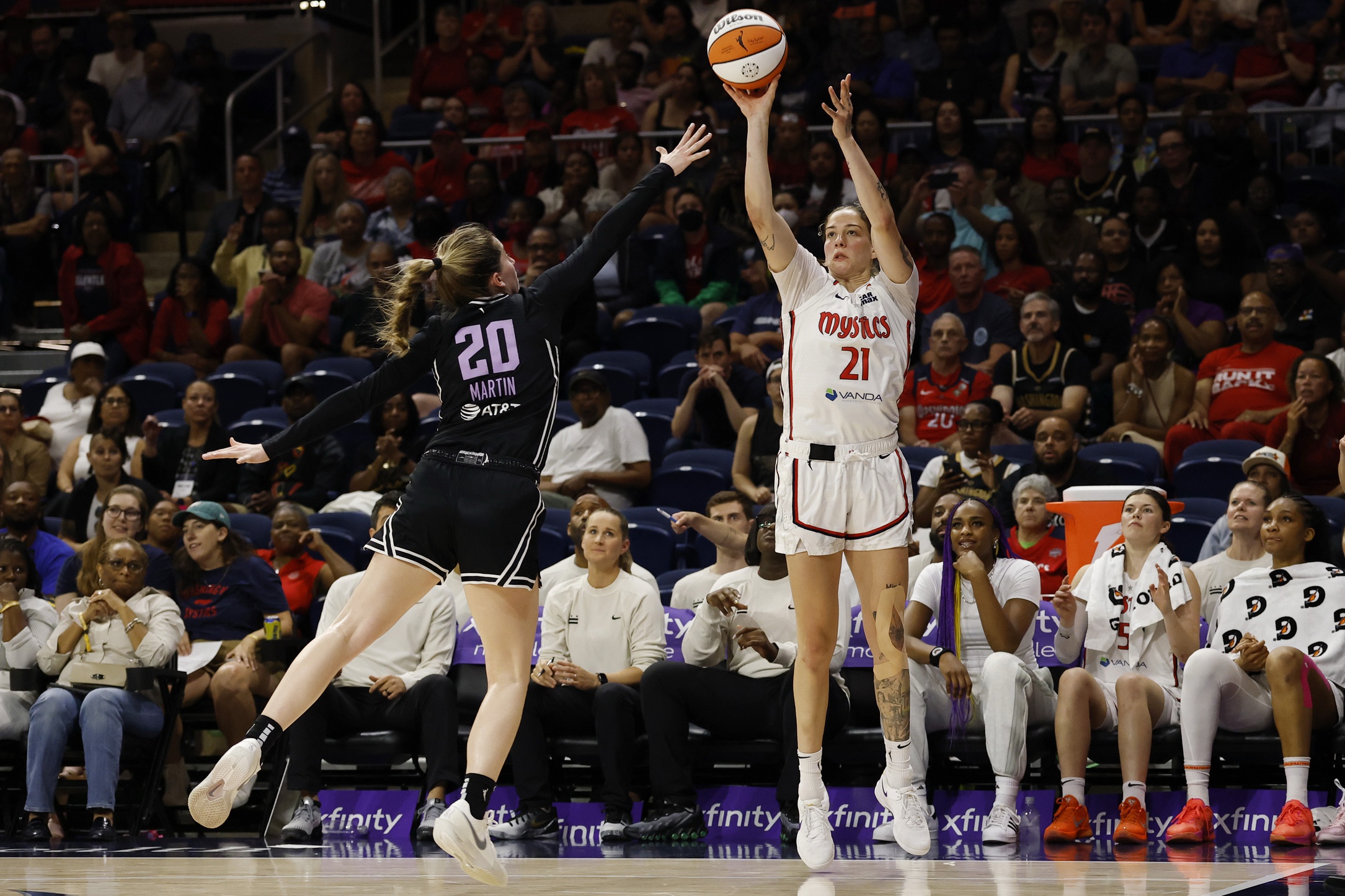 wnba picks Emily Engstler Washington Mystics predictions best bet odds