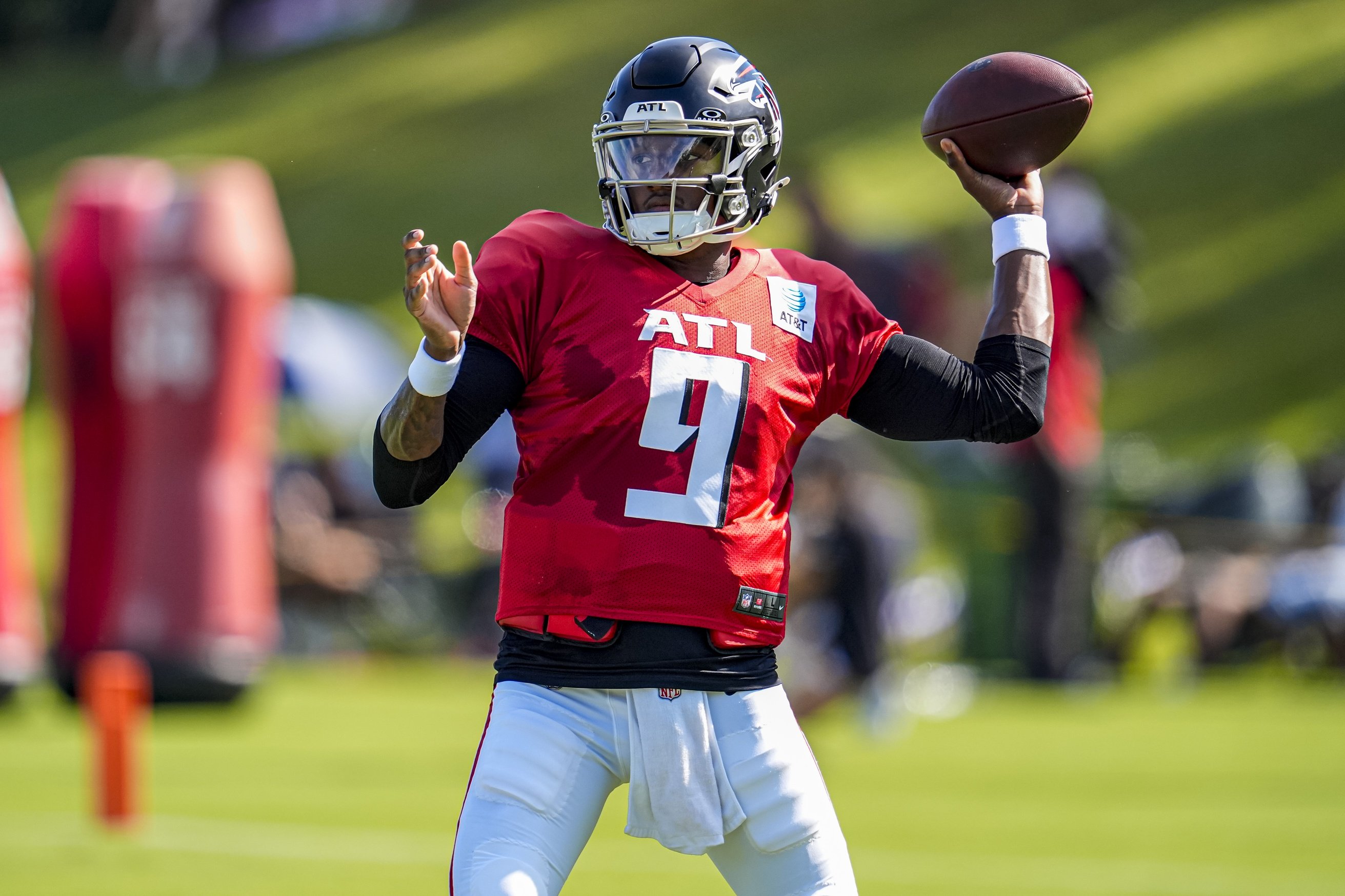 Atlanta Falcons season win total picks Michael Penix 