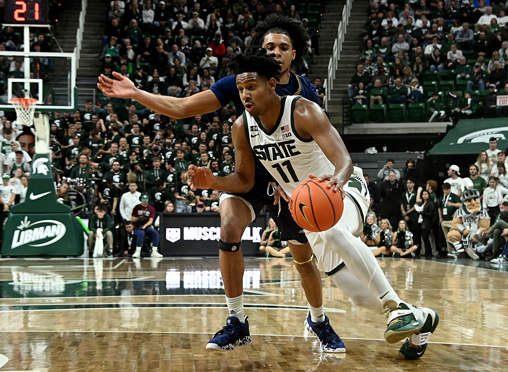 college basketball picks A.J. Hoggard Michigan State Spartans predictions best bet odds