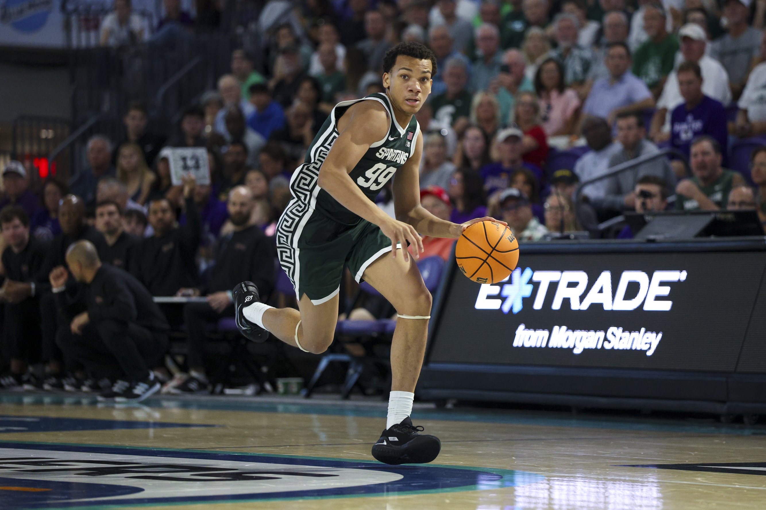 college basketball picks Divine Ugochukwu Michigan State Spartans predictions best bet odds