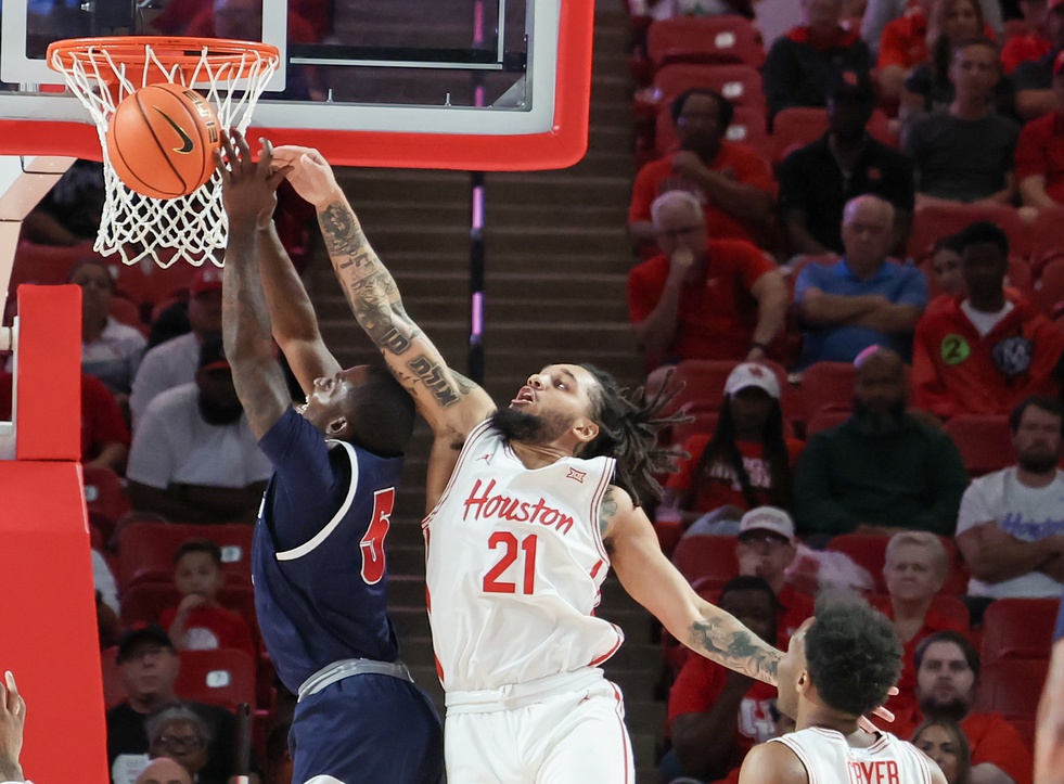 NBA college basketball picks Emanuel Sharp Houston Cougars prediction betting odds