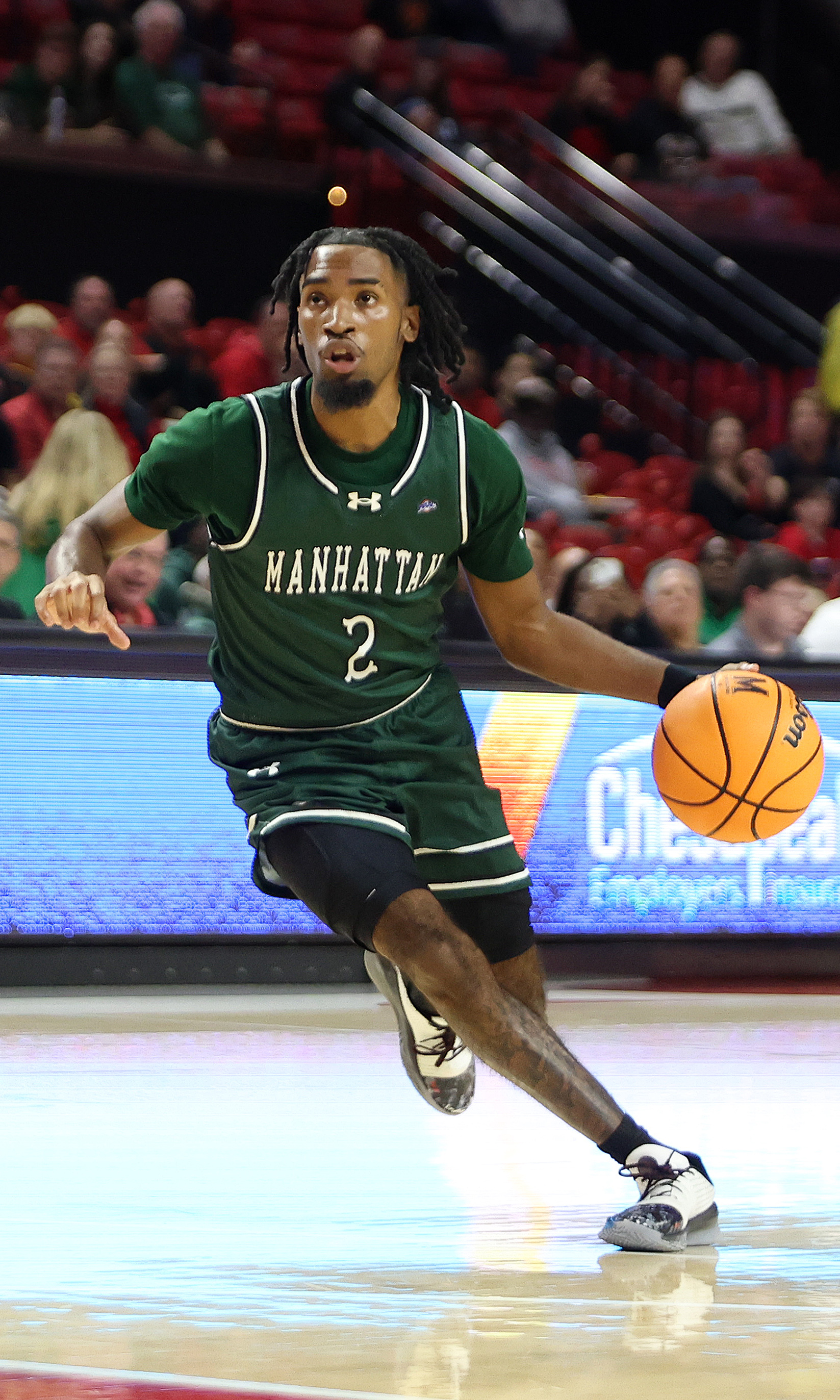 NCAA basketball predictions Jaden Winston Manhattan Jaspers betting odds