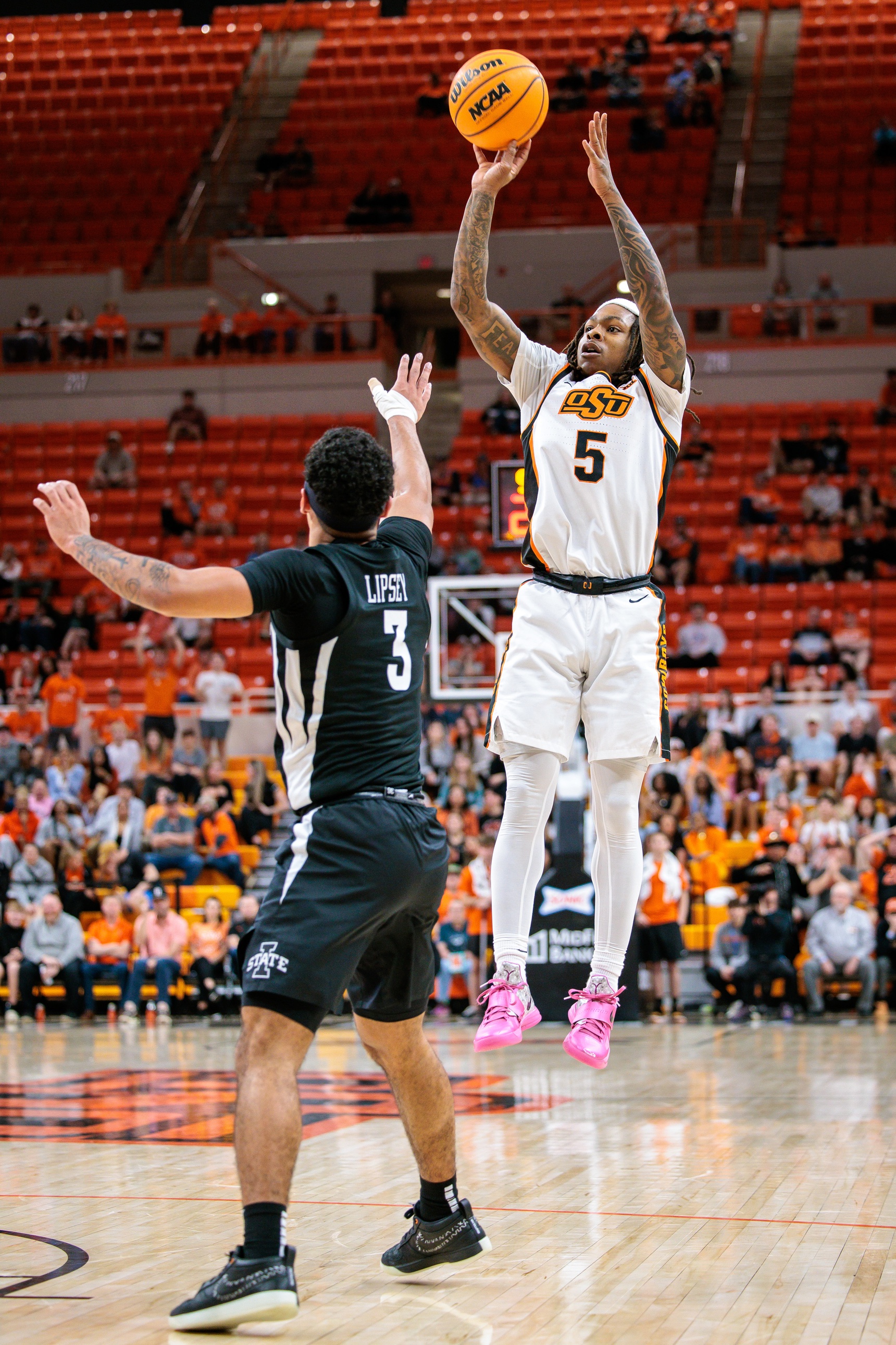college basketball picks Khalil Brantley Oklahoma State Cowboys predictions best bet odds