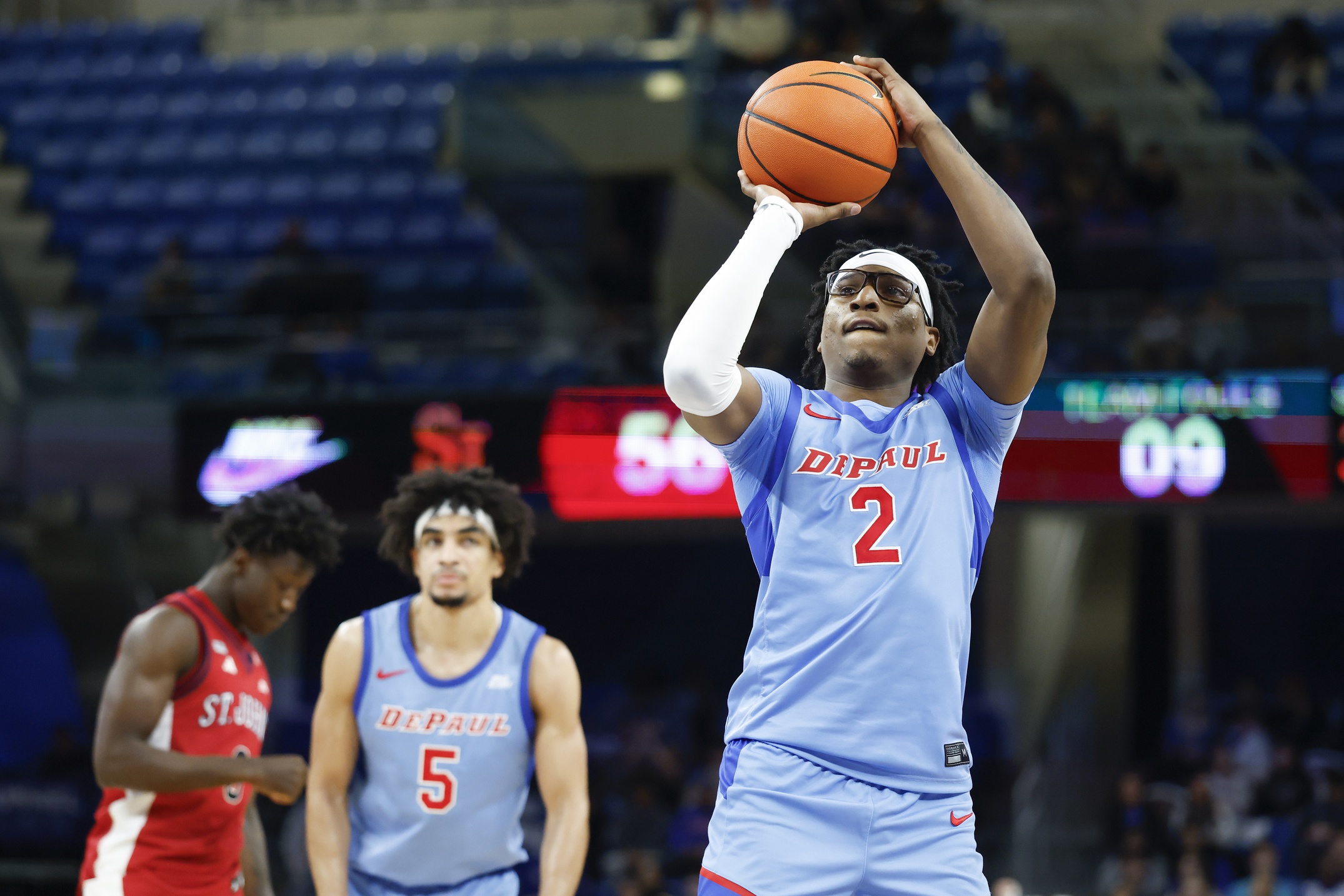 college basketball picks Layden Blocker DePaul Blue Demons predictions best bet odds
