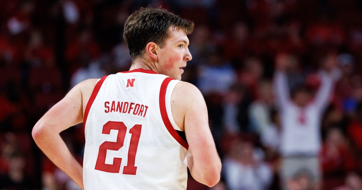 NCAA basketball predictions Pryce Sandfort Nebraska Cornhuskers odds best bets