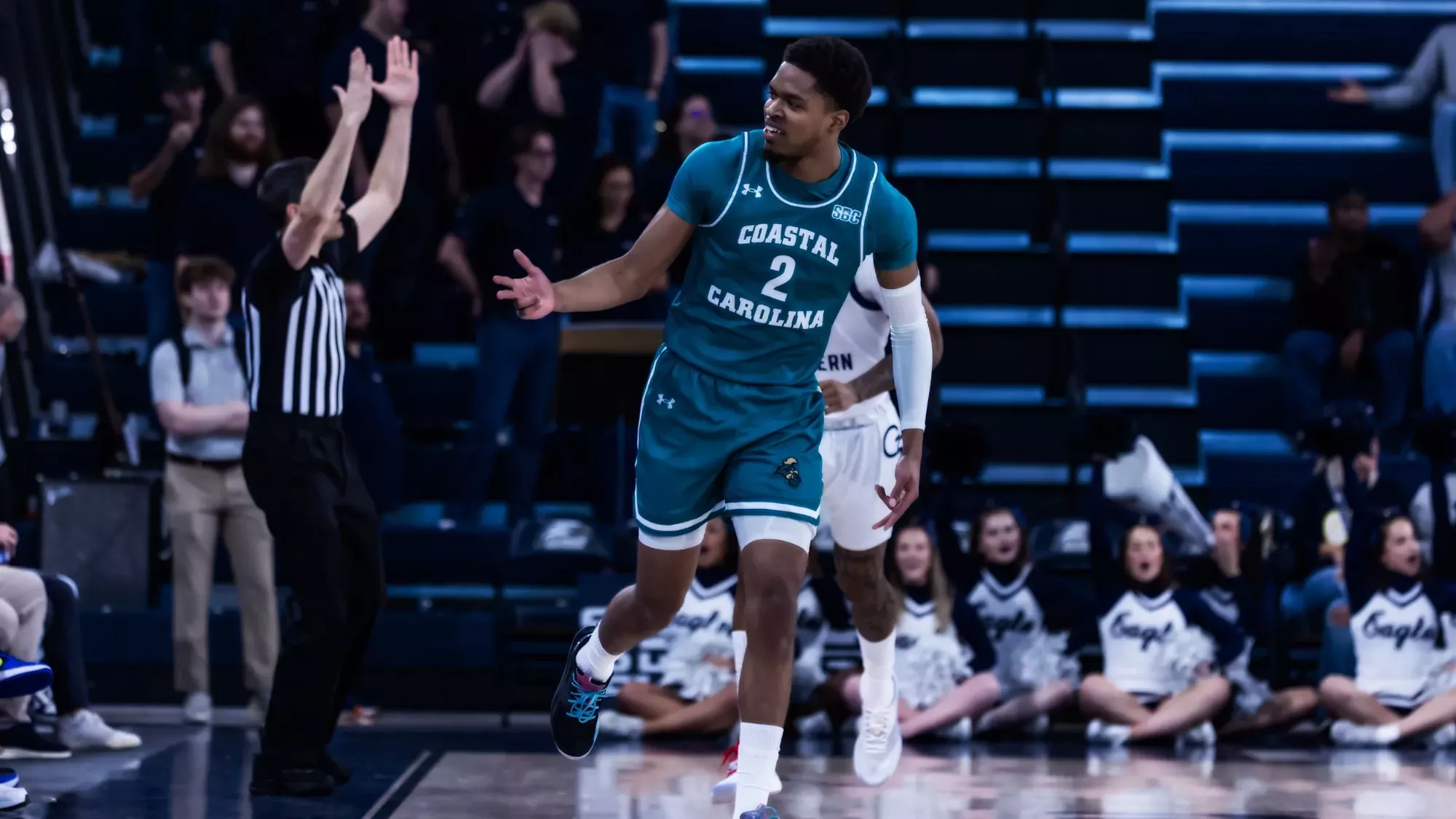 College Basketball Predictions RaSheed Jones Coastal Carolina Chanticleers