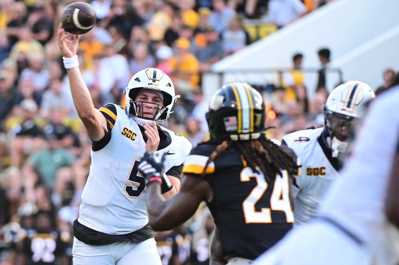 college football predictions AJ Swann Appalachian State Mountaineers betting odds