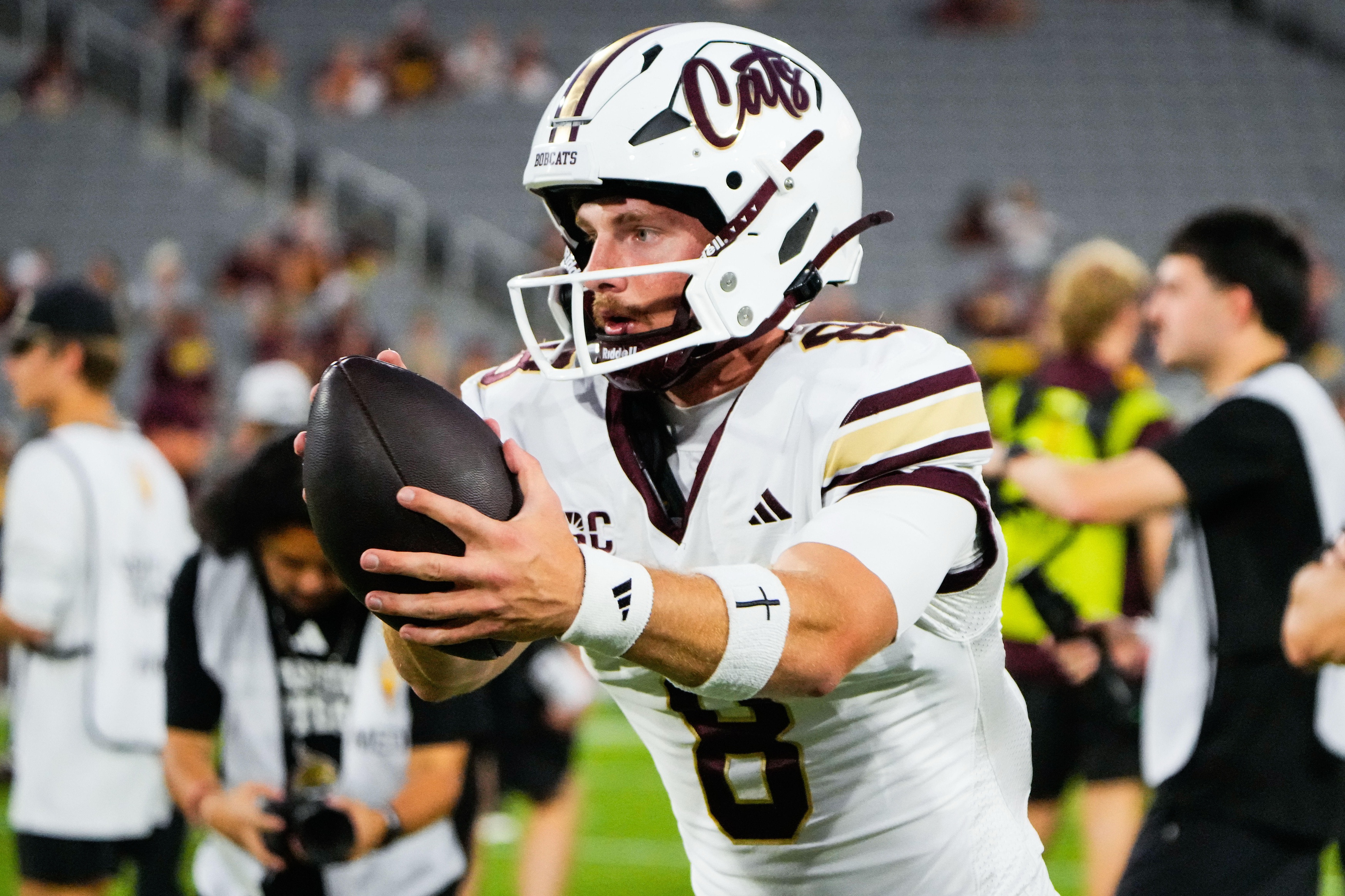 college football picks Brad Jackson Texas State Bobcats predictions best bet odds