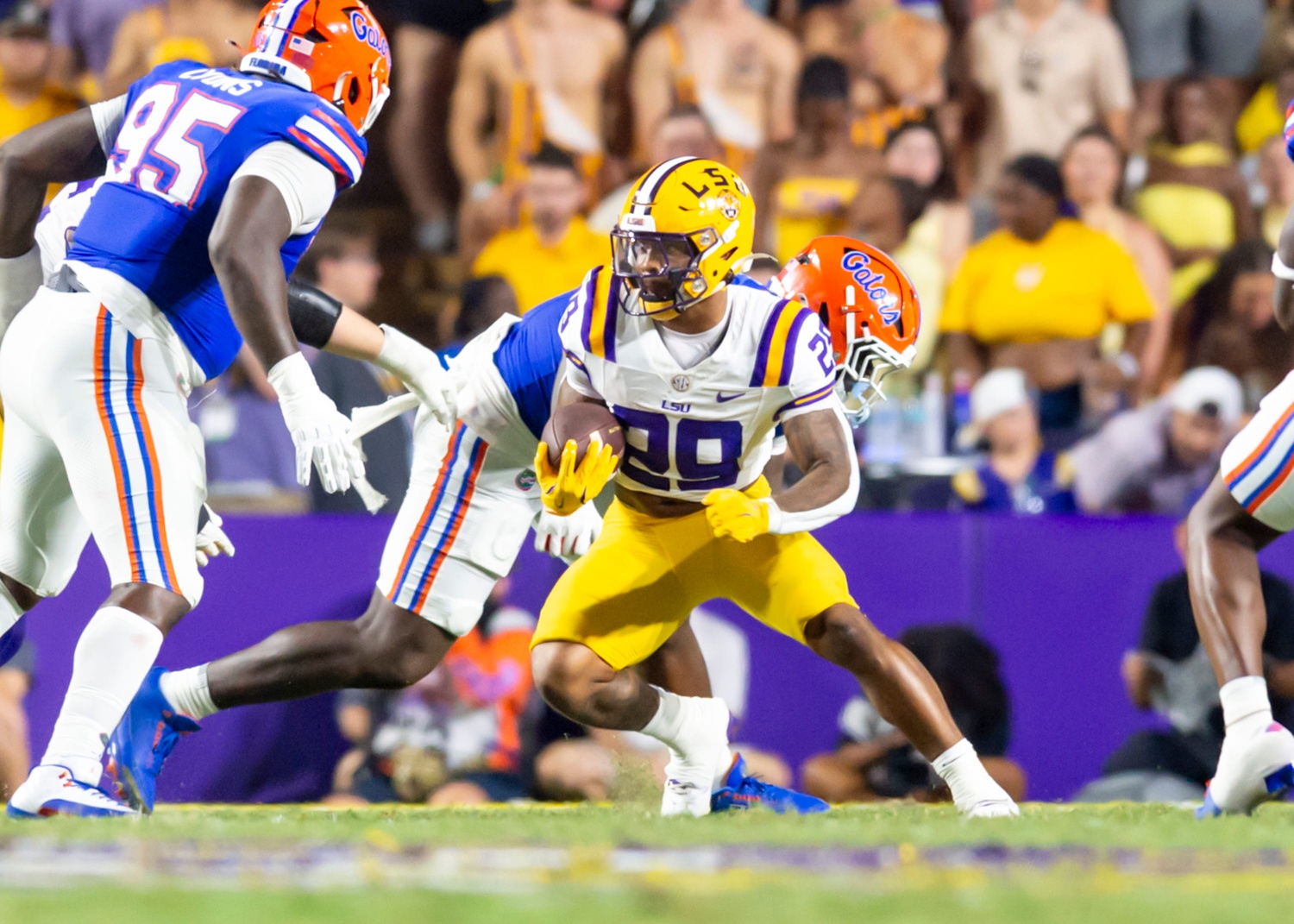 college football picks Caden Durham LSU Tigers predictions best bet odds