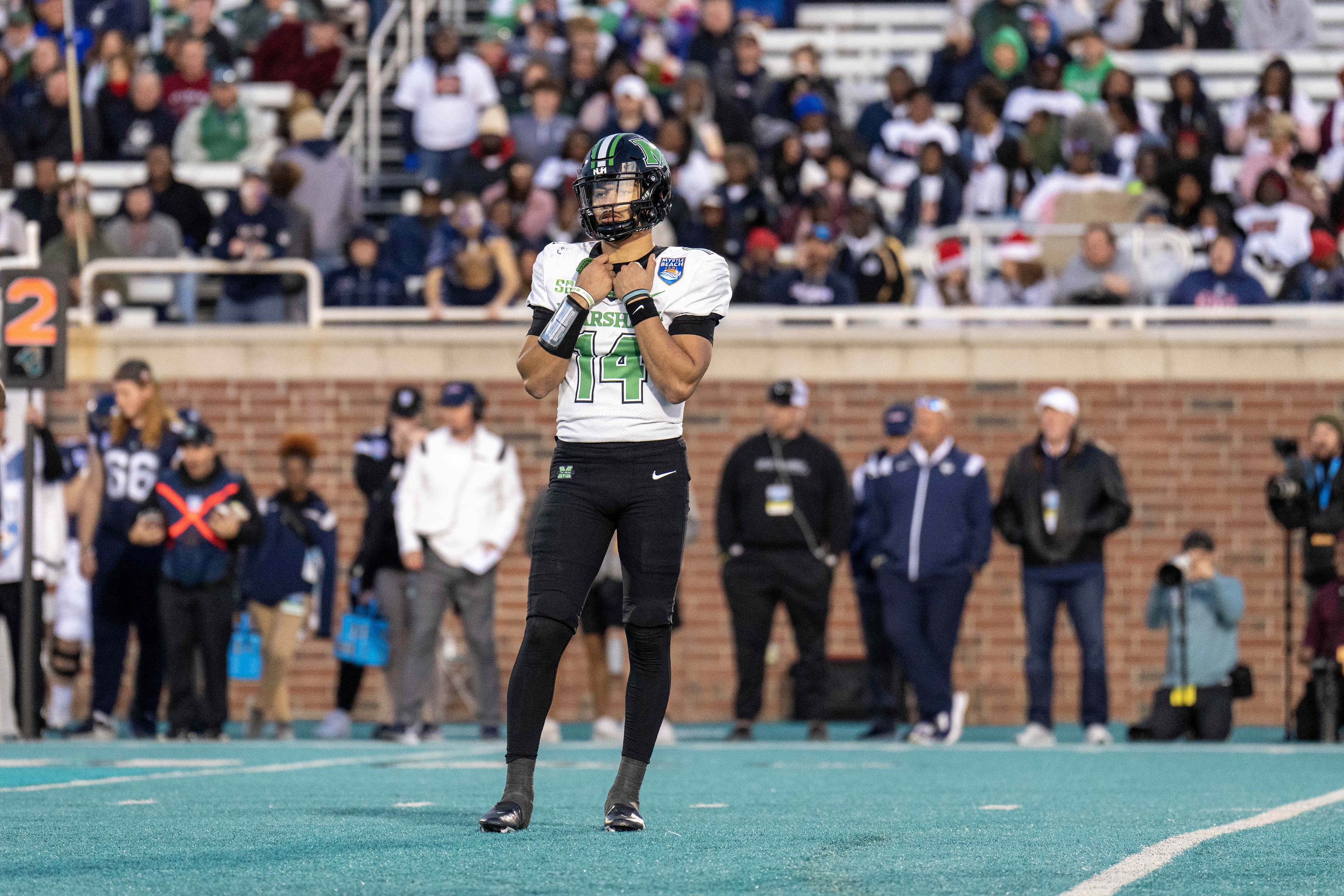 college football picks Cam Fancher Marshall Thundering Herd predictions best bet odds