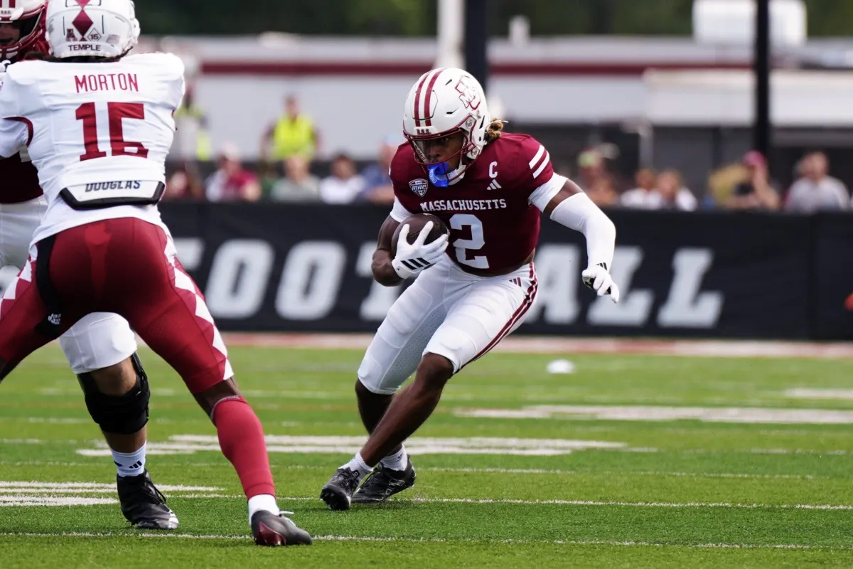 College football predictions for Jacquon Gibson and the UMass Minutemen