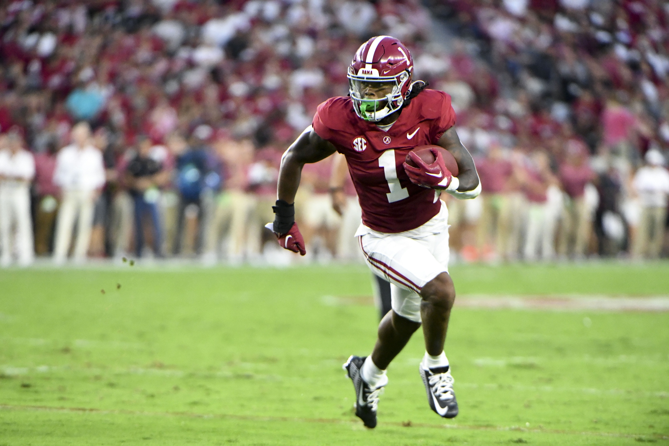 college football picks Jahmyr Gibbs alabama crimson tide predictions best bet odds