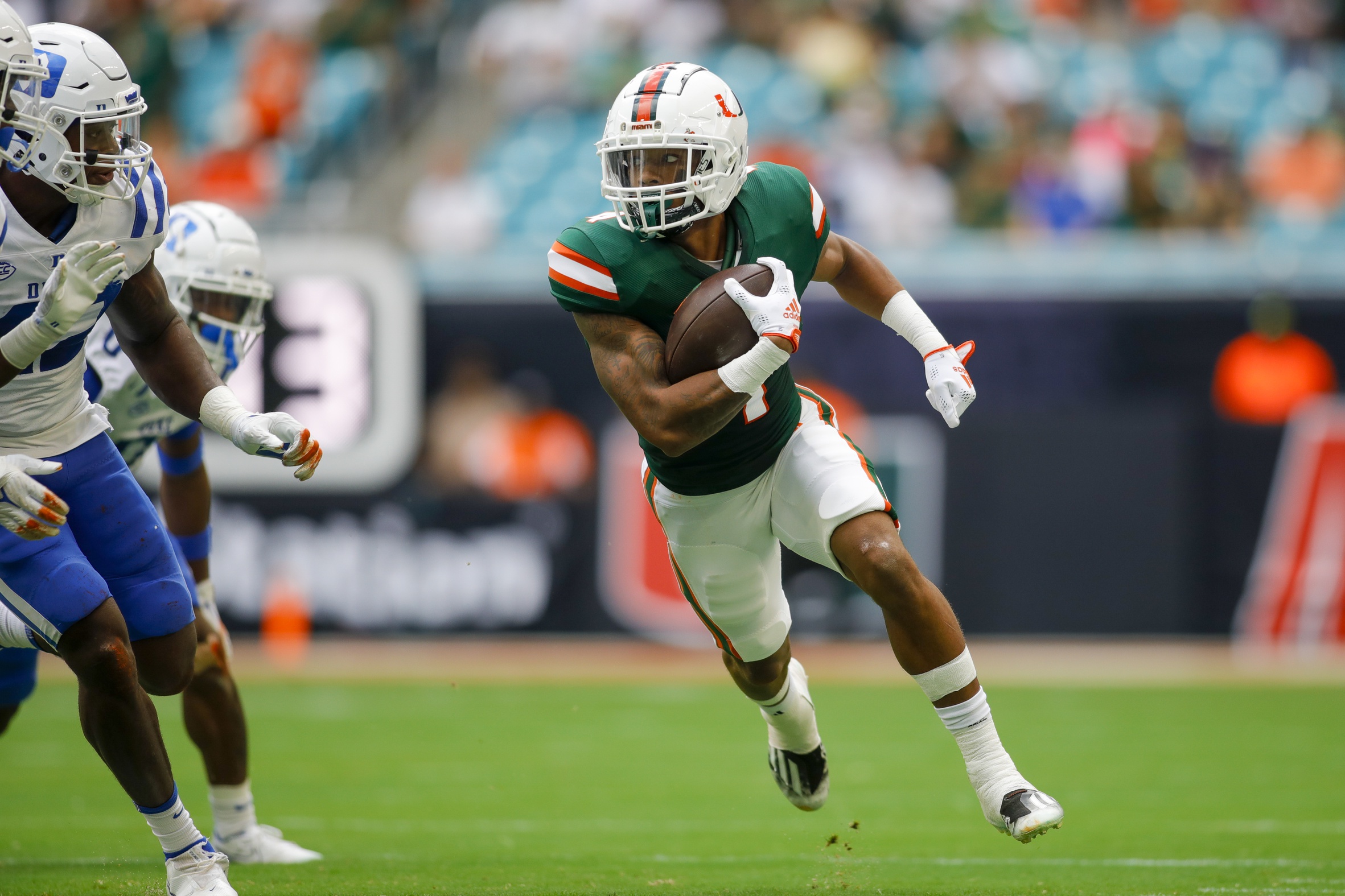 college football picks Jaylan Knighton miami hurricanes predictions best bet odds