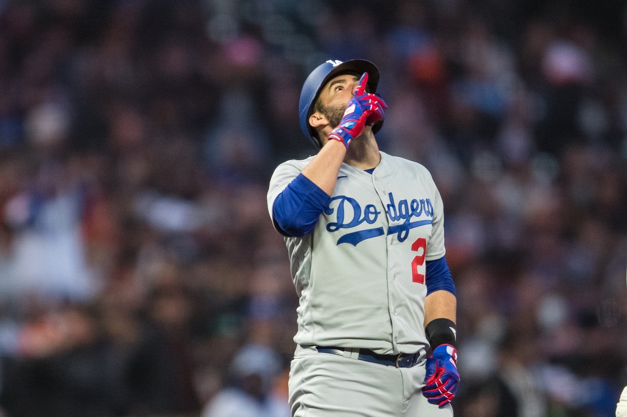 mlb picks J.D. Martinez Los Angeles Dodgers predictions best bet odds