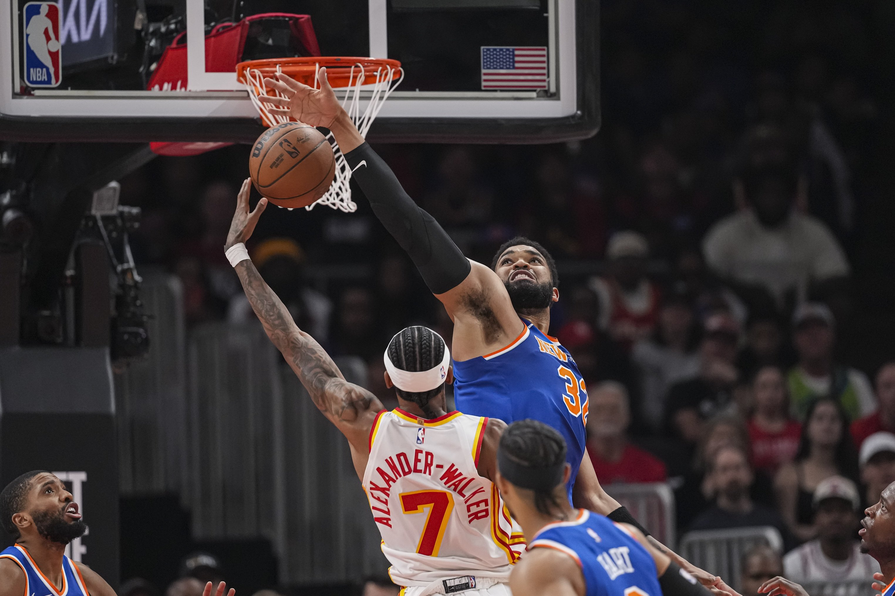 NBA betting Atlanta Hawks season long handicapping vs New York Knicks Nickeil Alexander-Walker 