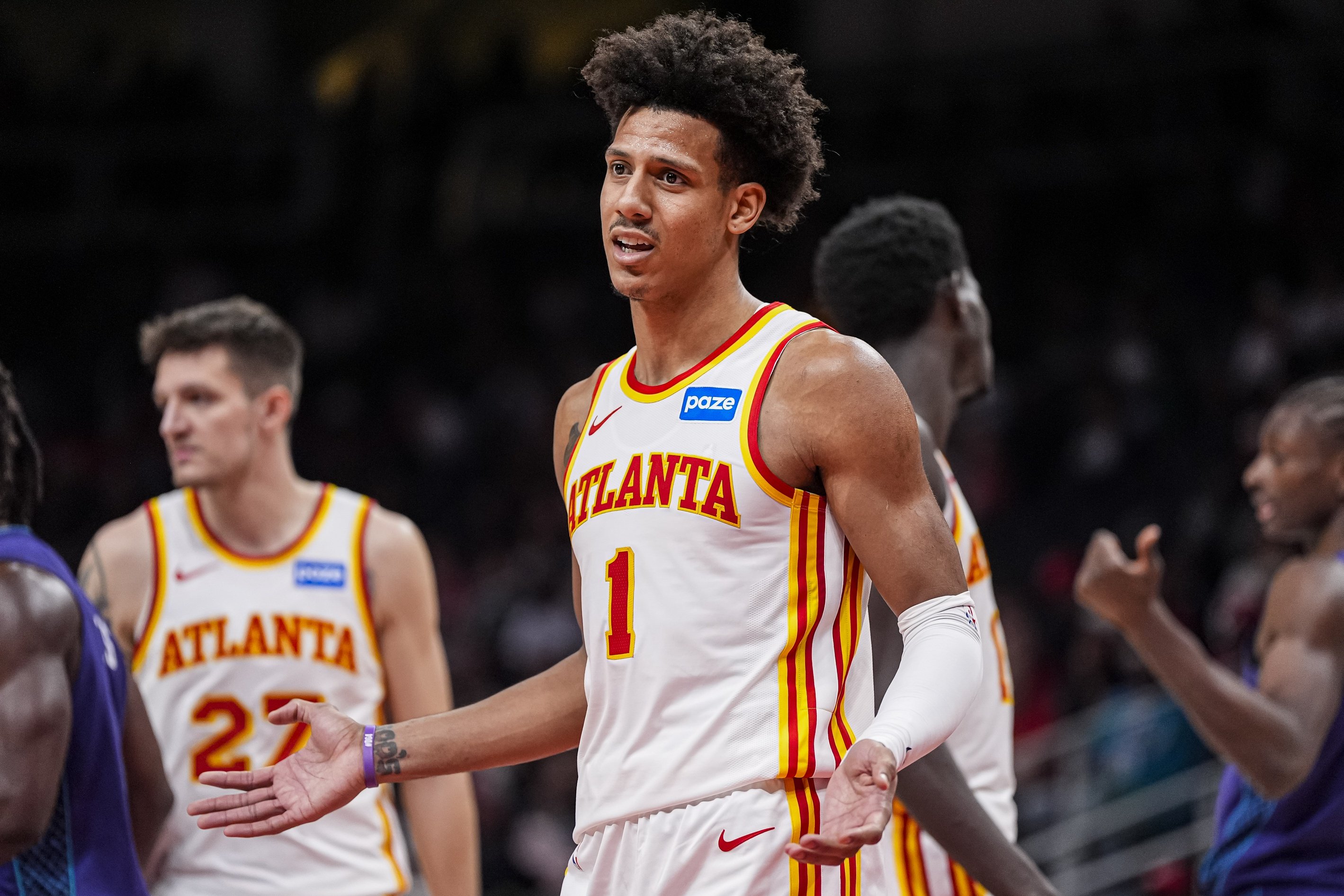 NBA betting Atlanta Hawks season long handicapping vs Washington Wizards Jalen Johnson 