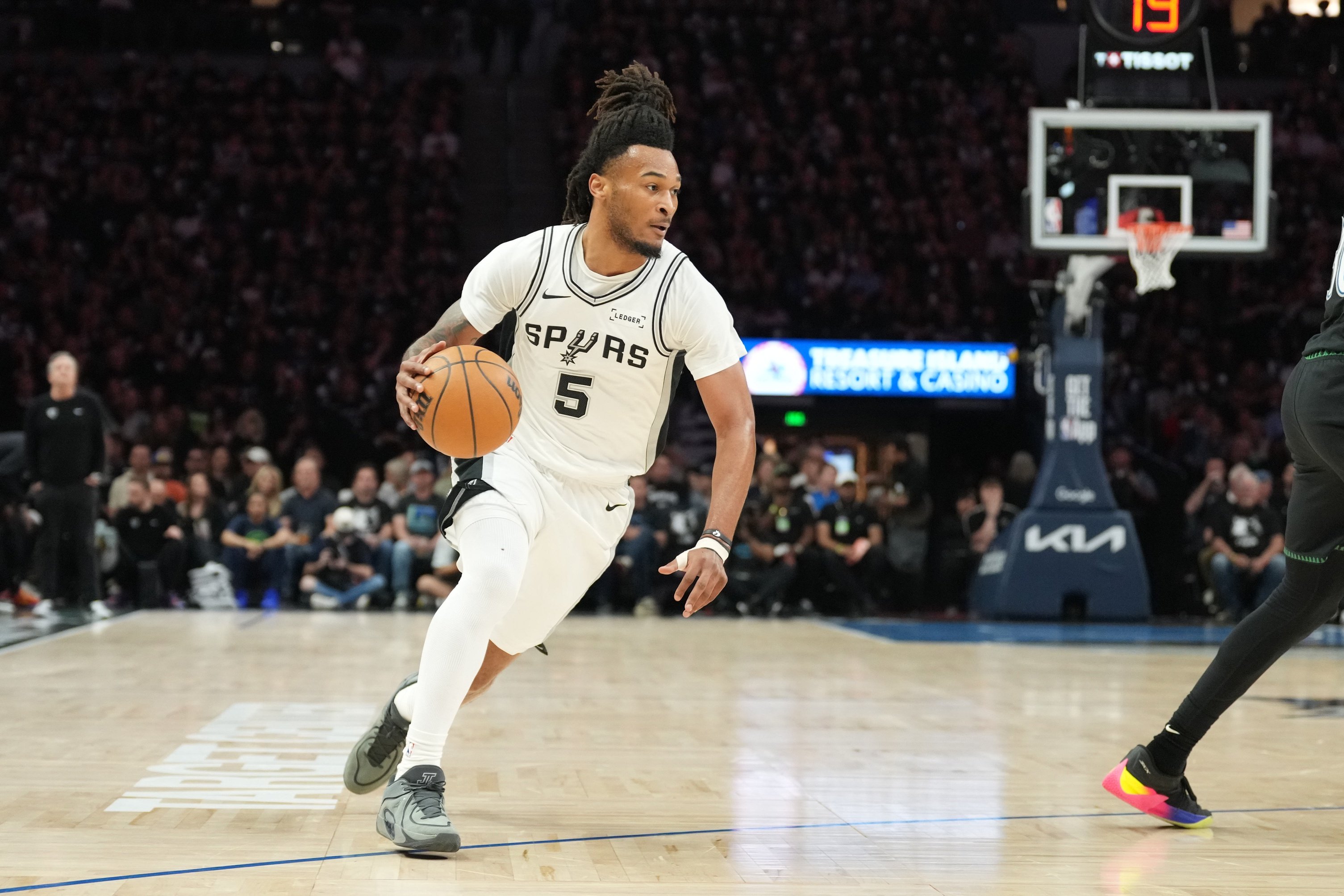 nba picks Stephon Castle San Antonio Spurs predictions best bet odds
