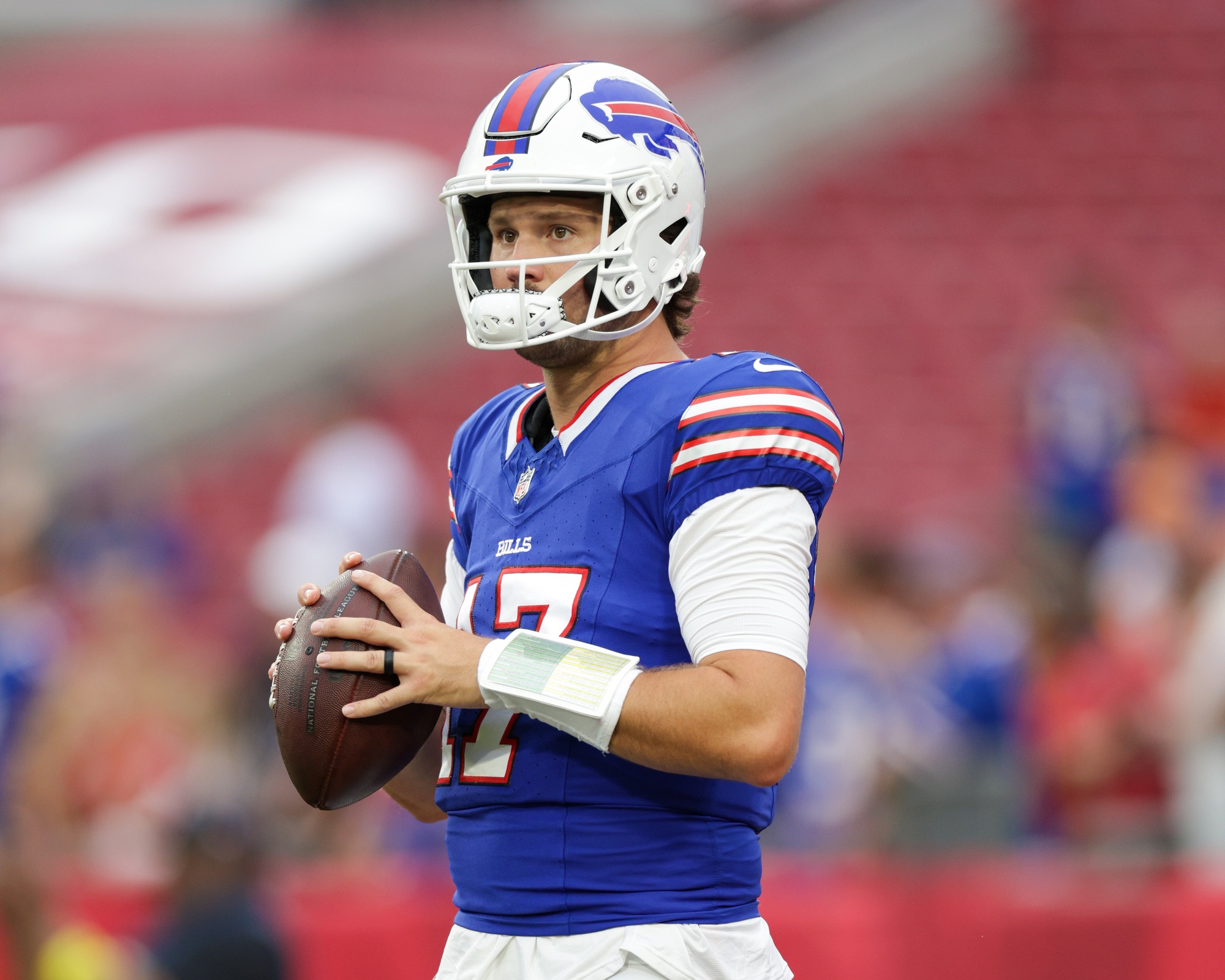NFL Office Pool Predictions Week 1 Josh Allen Buffalo Bills
